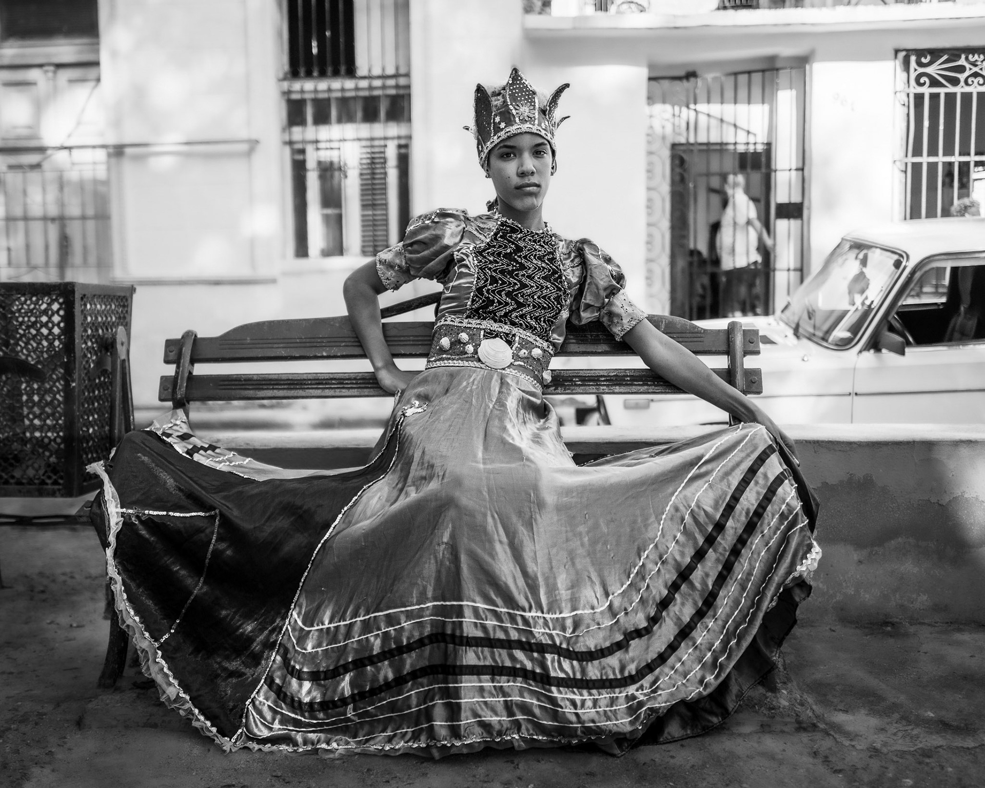 Cuba, Havana. Santeria Dance