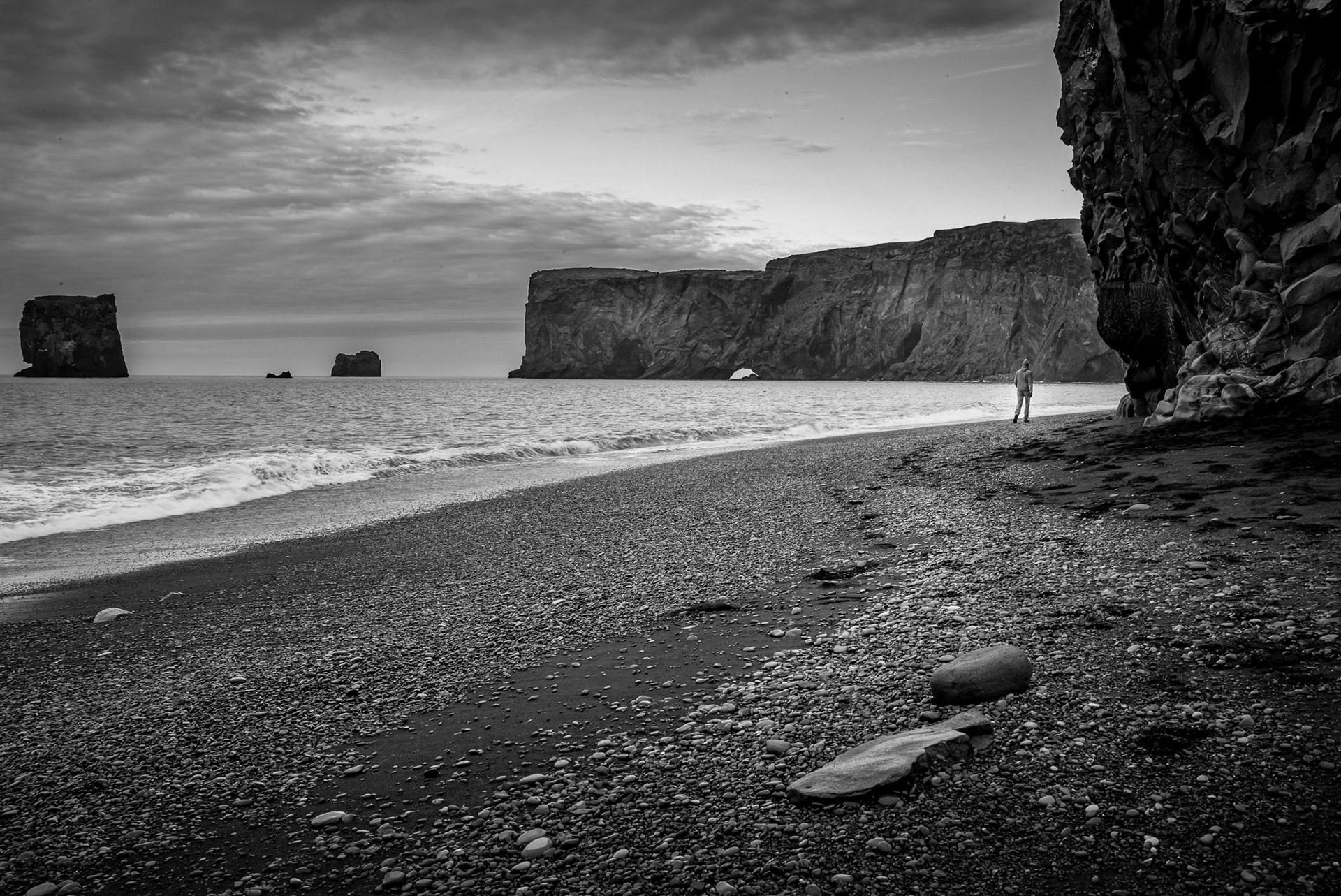 Iceland: Dyhrholaney beach