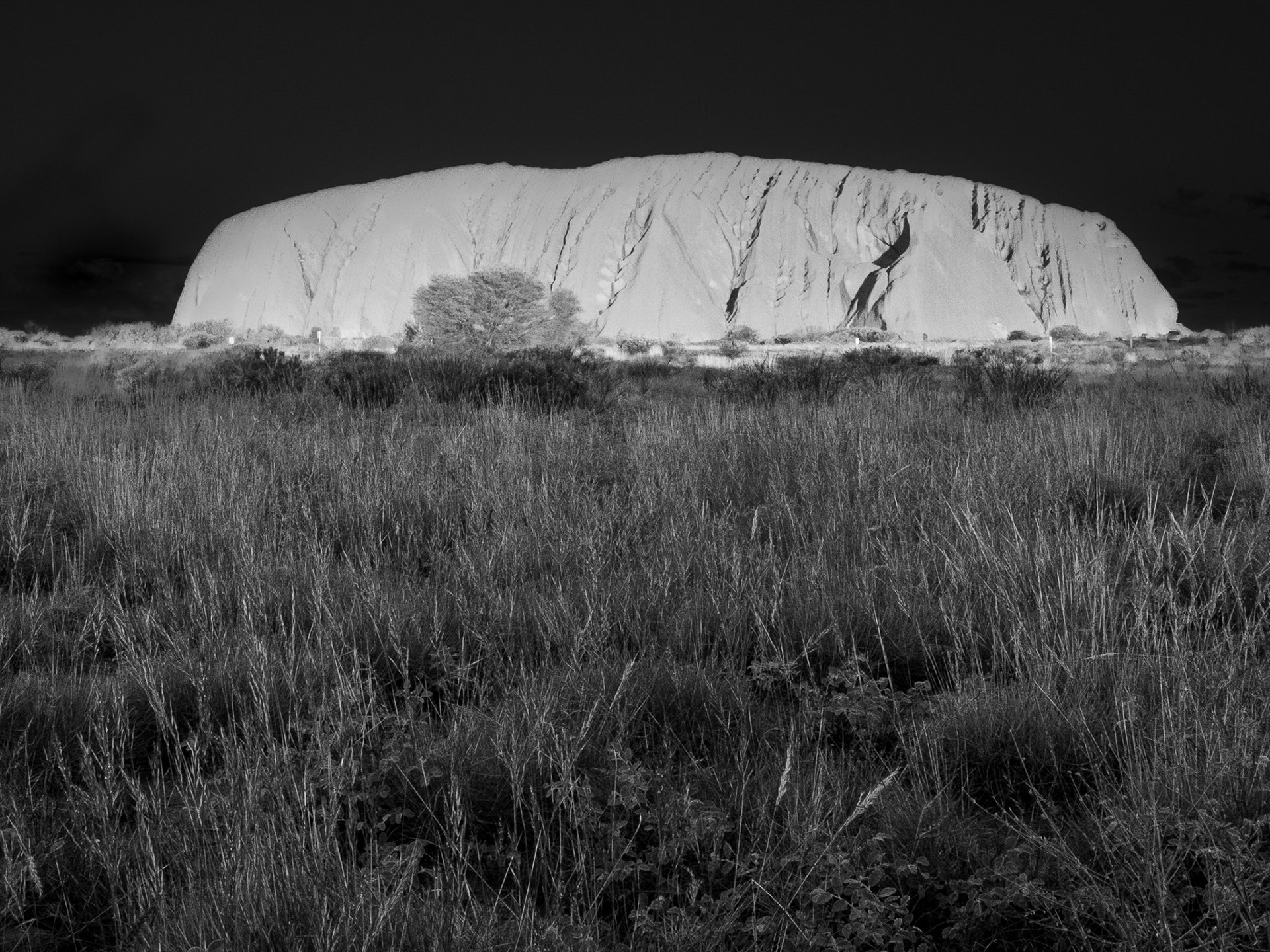 Australia, Uluru at sundown
