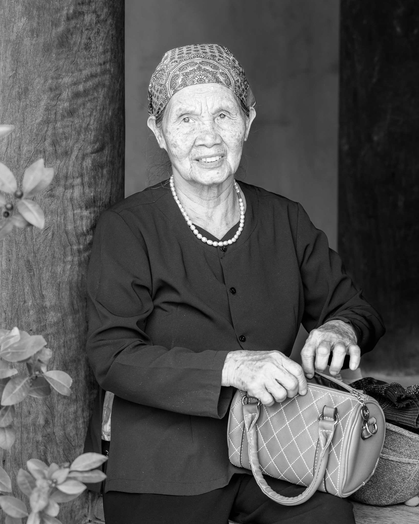 Vietnam, Hanoi District, Duang Lam Ancient Village. Mong Phu Temple.