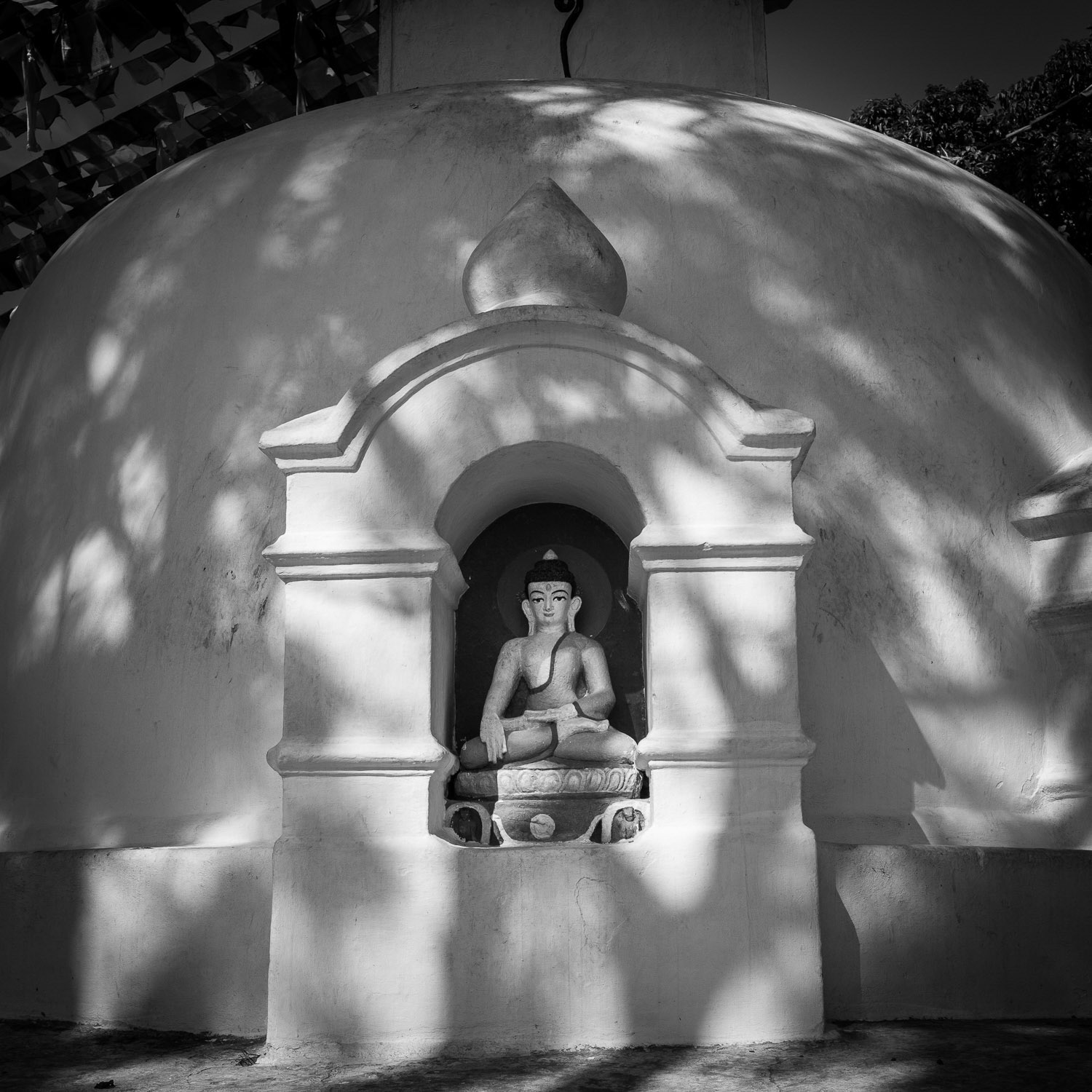 Nepal / Kathmandu: Bhudist temple