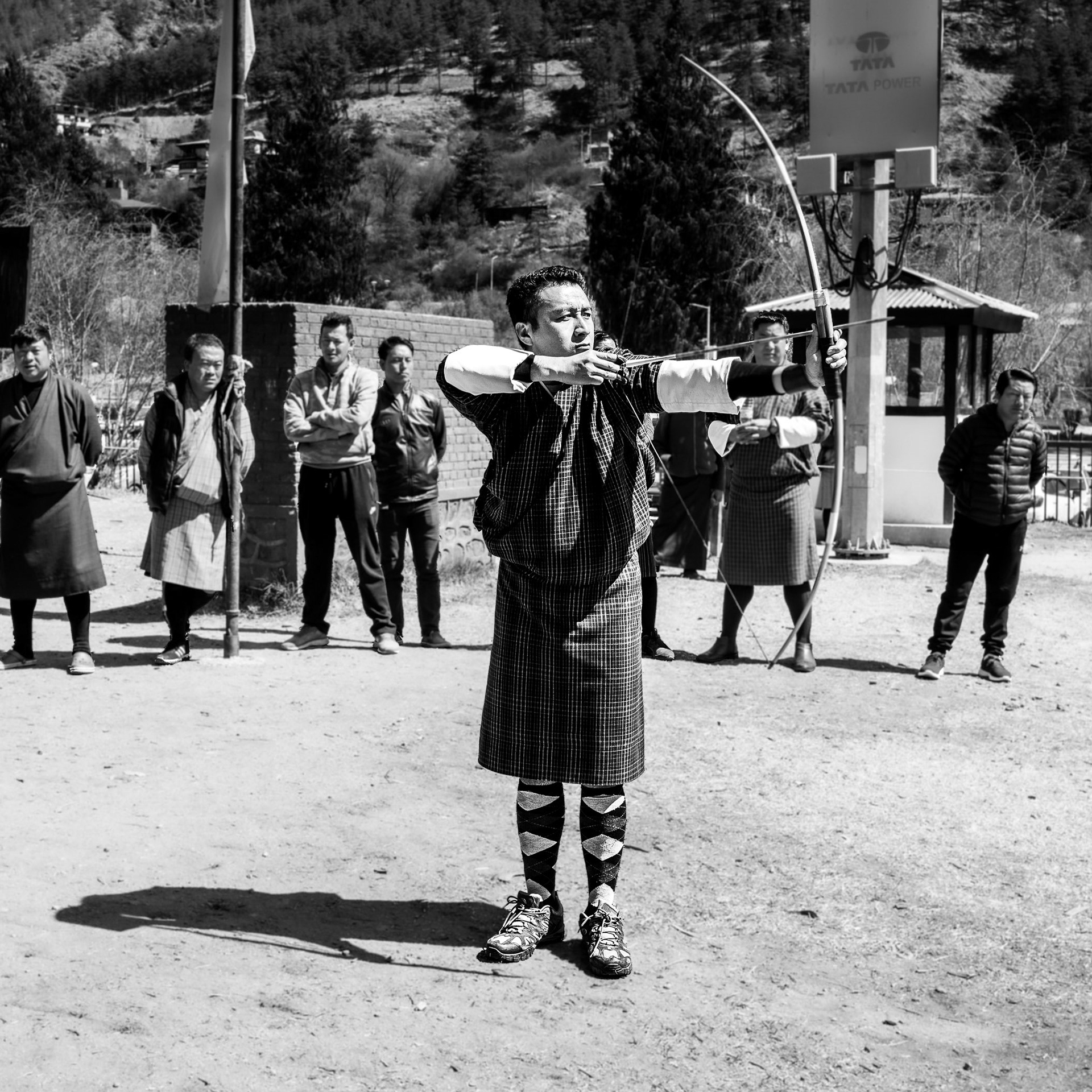 Bhutan / Timphu: Archery grounds