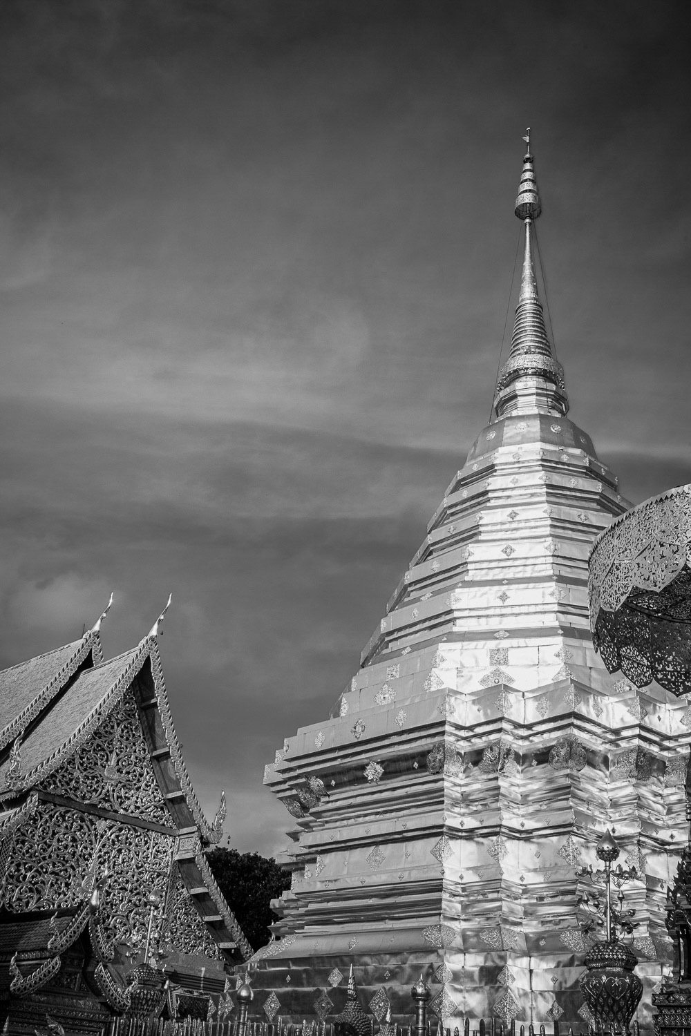 Thailand, Chang Mai: Wat Phra That Doi Suthep Temple
