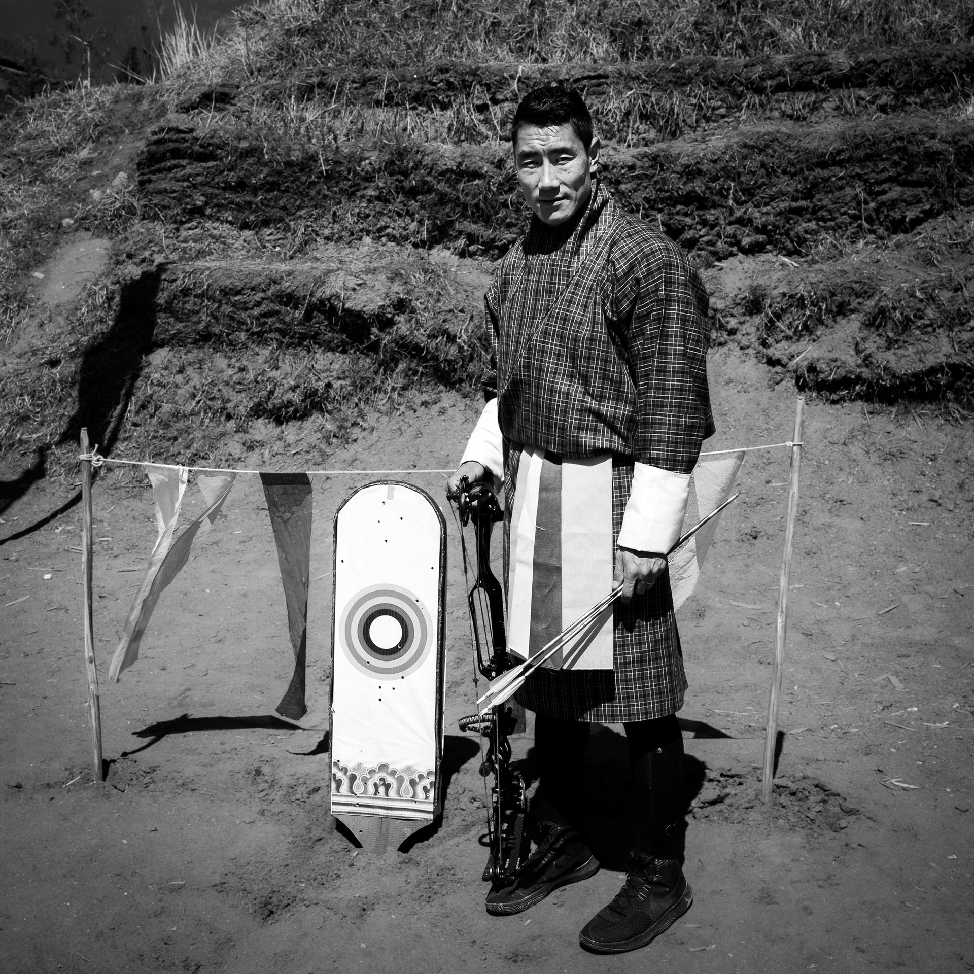 Bhutan / Timphu: Archery grounds