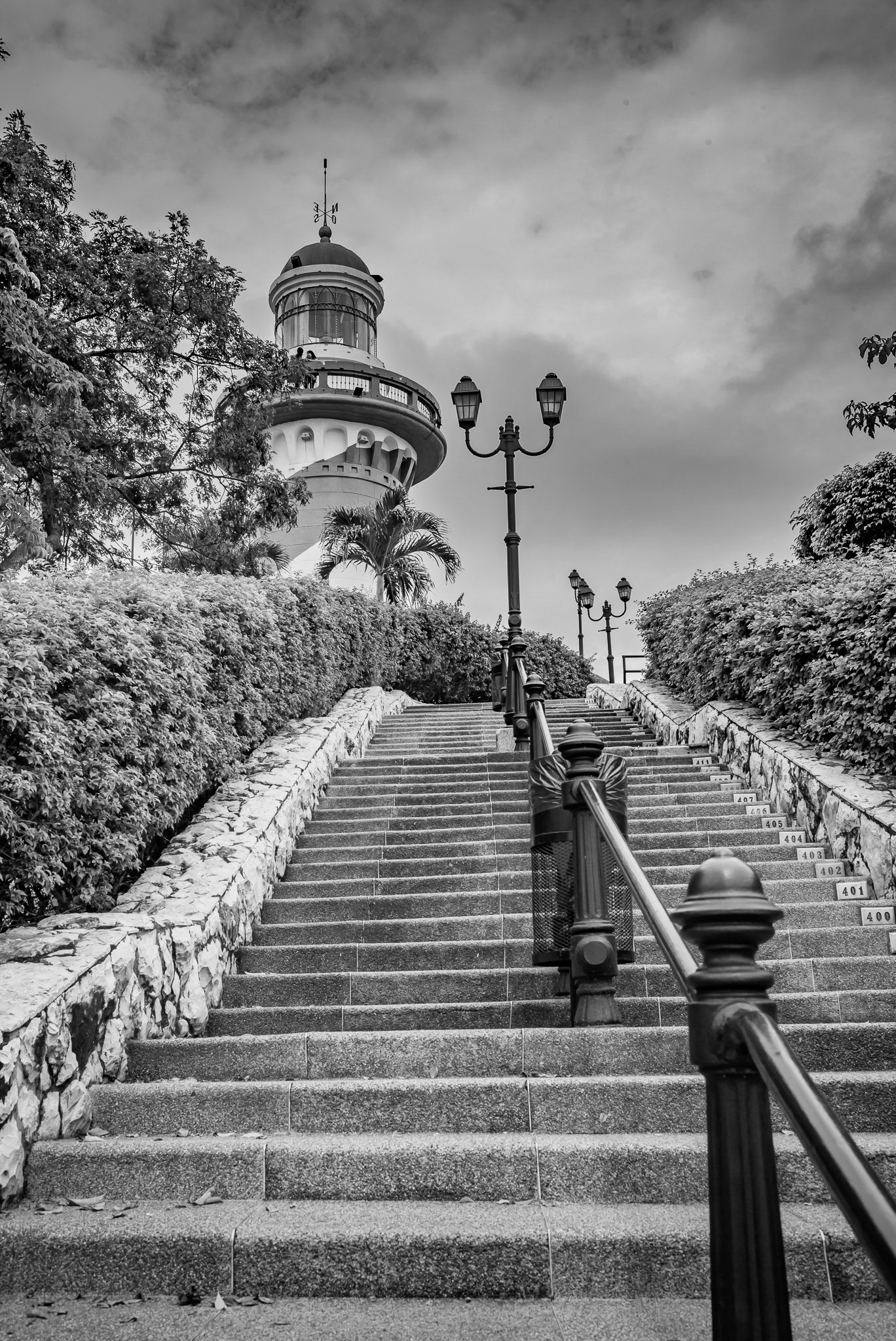 Ecuador, Guayquil: Santa Ana Hill