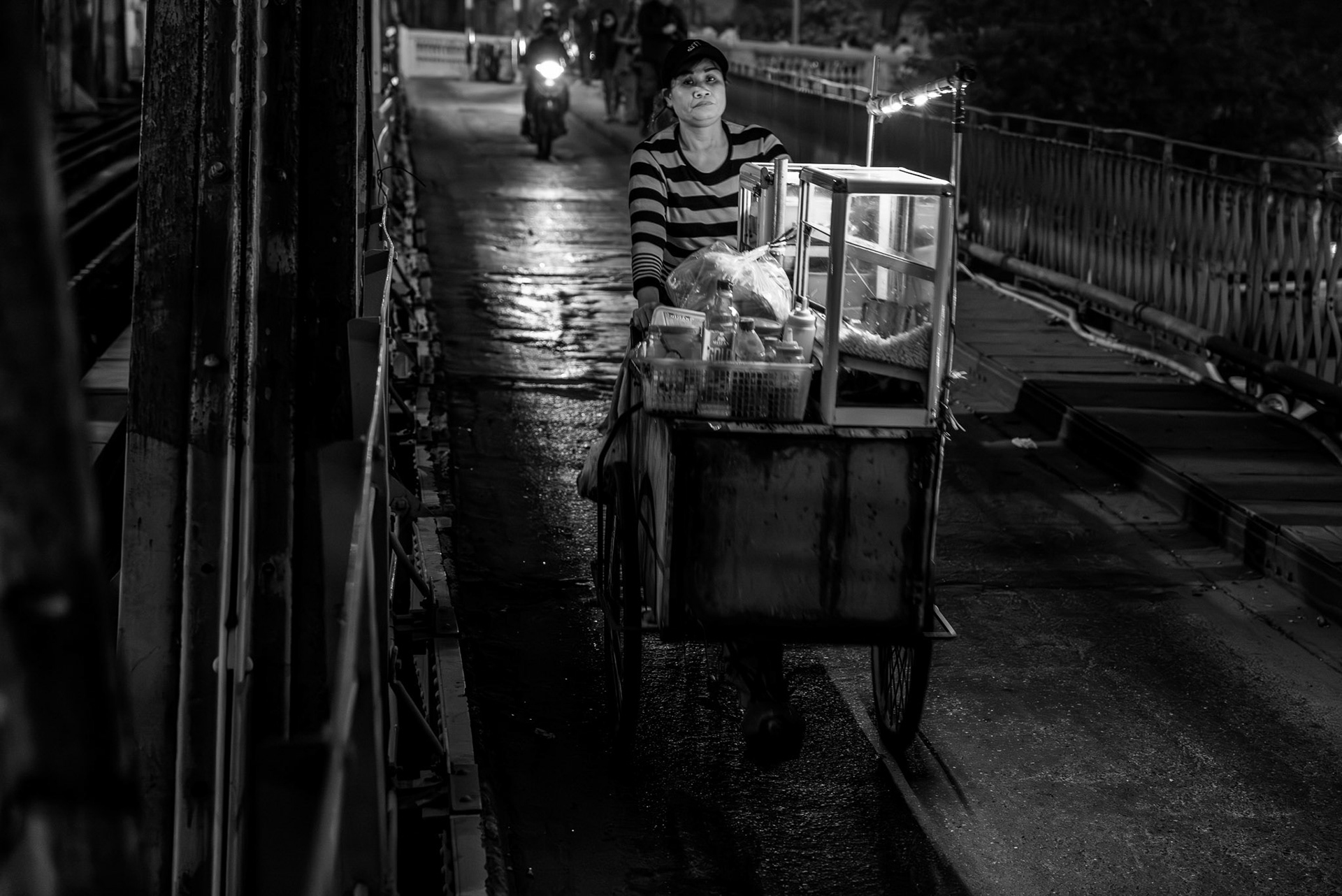 Vietnam, Hanoi. Long Bien Bridge