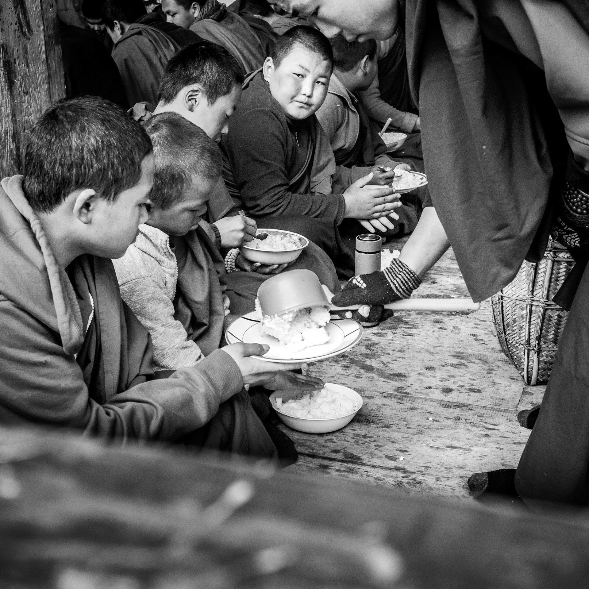 Bhutan / Gangtey valley: Gangteng Monastery