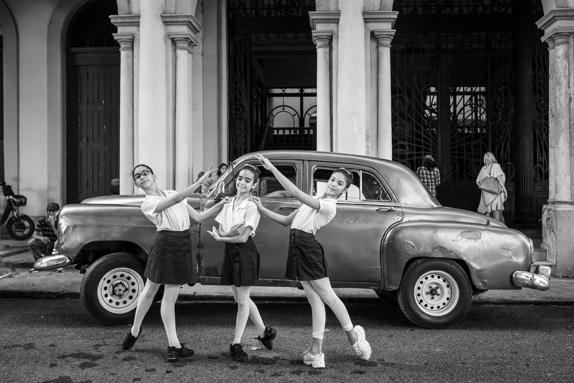 Cuba, Havana. National Ballet School Students
