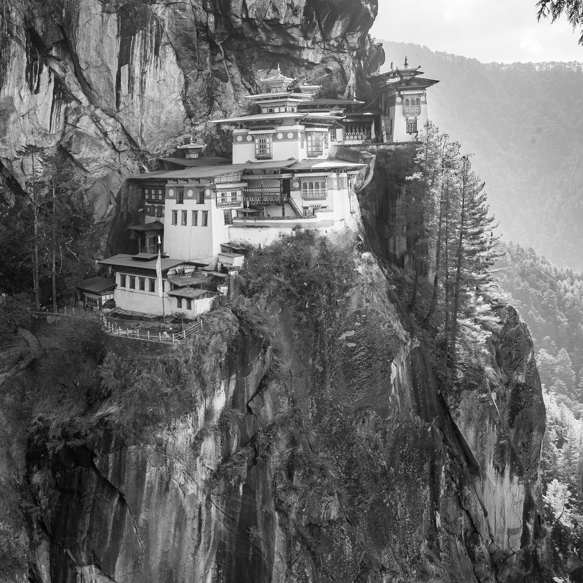 Bhutan, Paro: Taksang Monastery (Tiger's Nest)