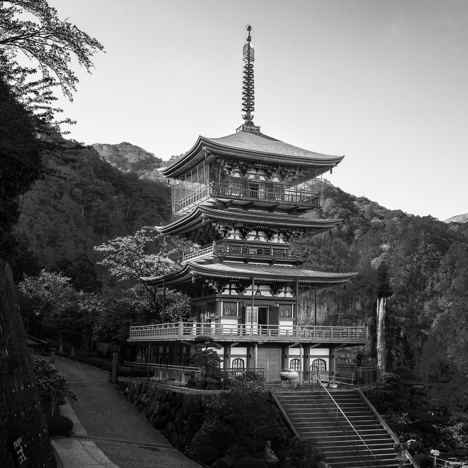 Japan, Kumano Kodo Trail: Nachi Grand Shrine