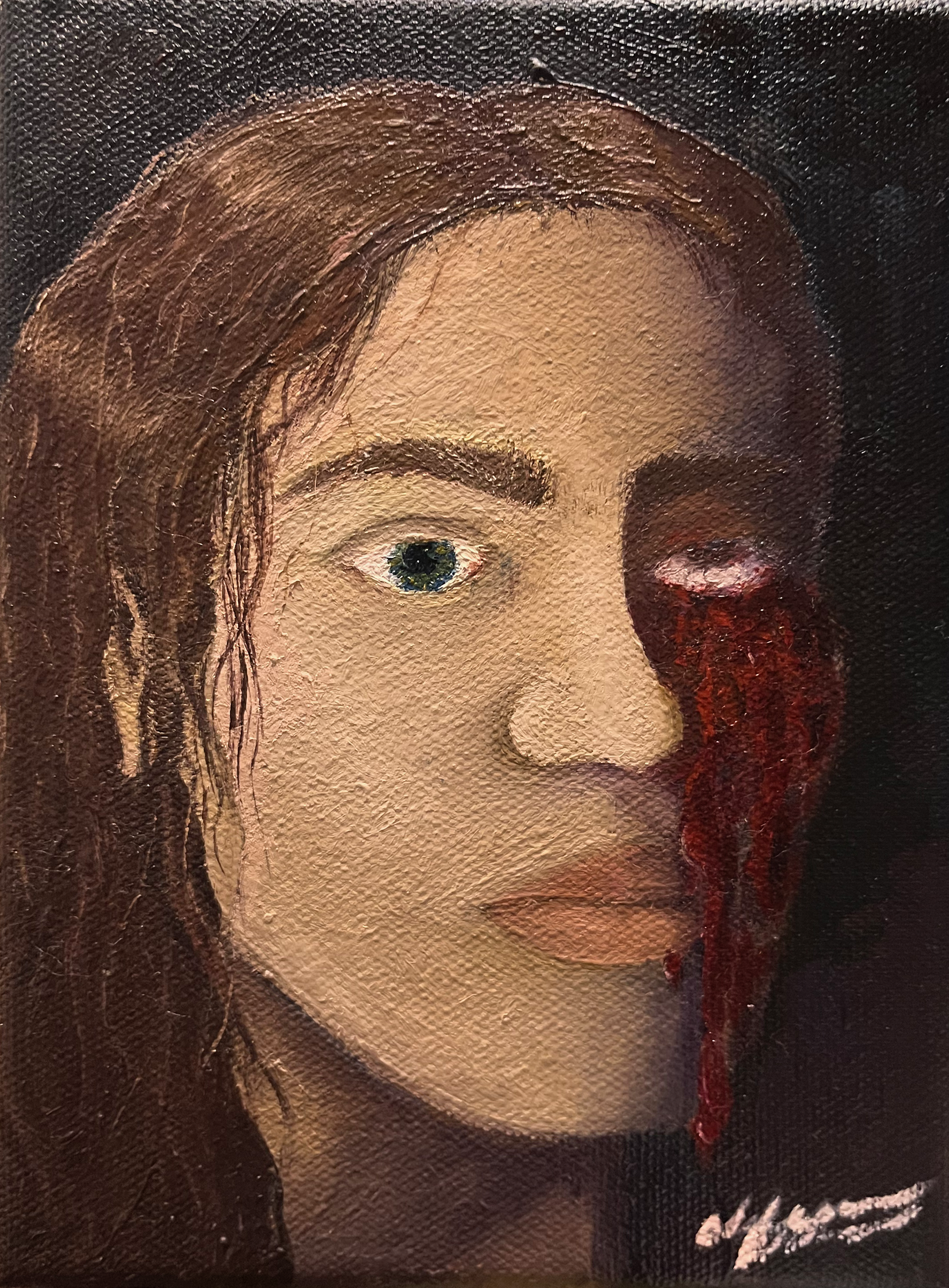 Oil Paint on Canvas