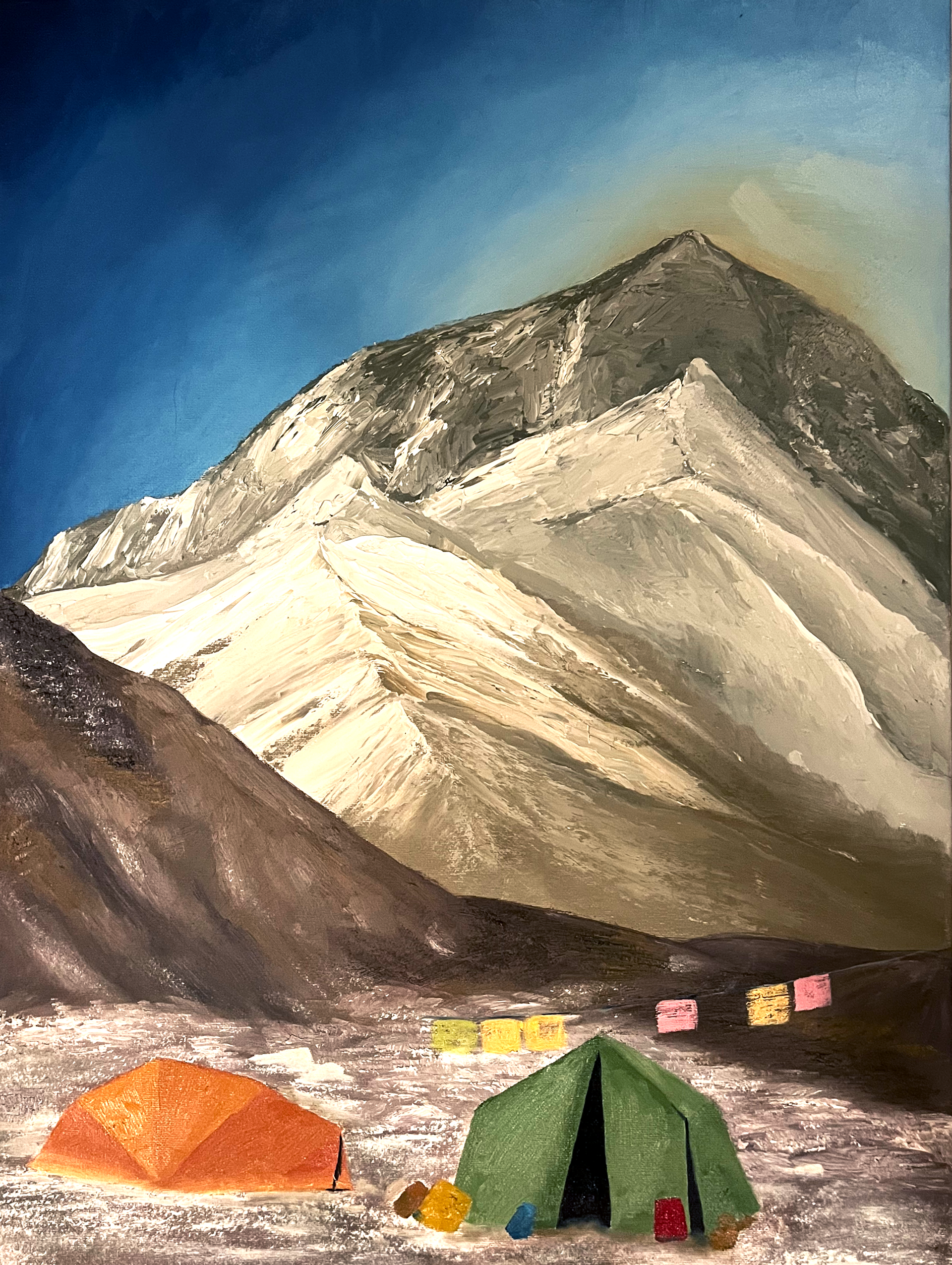 Oil Paint on Canvas