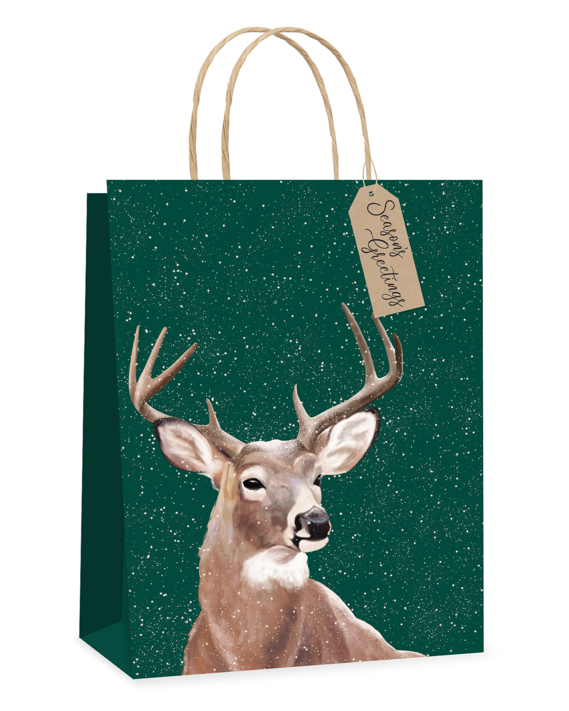 Traditional Christmas Gift Bag