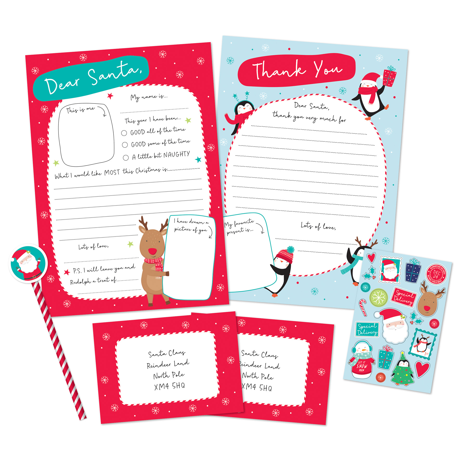 Letter to Santa Pack