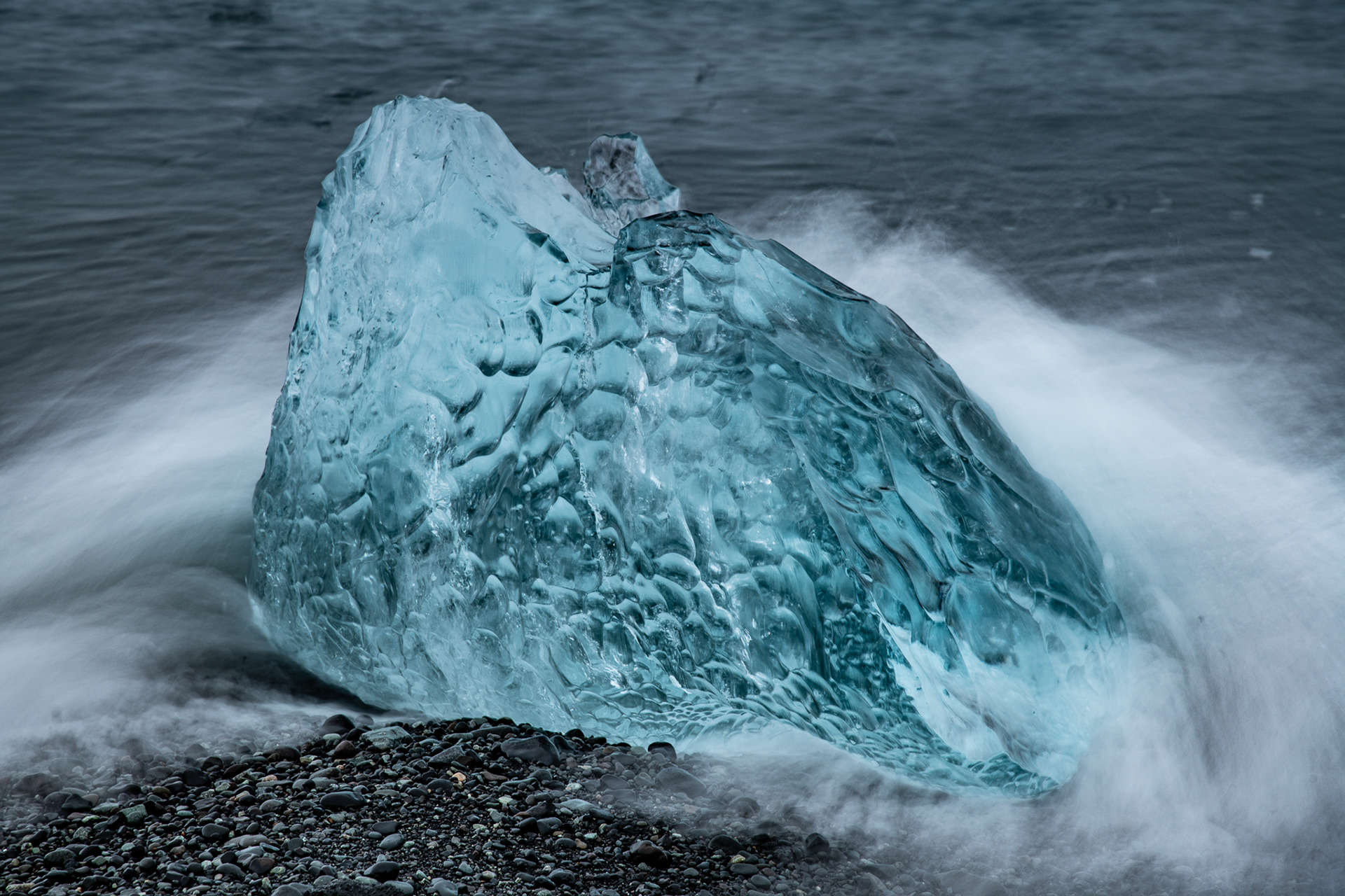 Glacier Lagoon, Iceland.