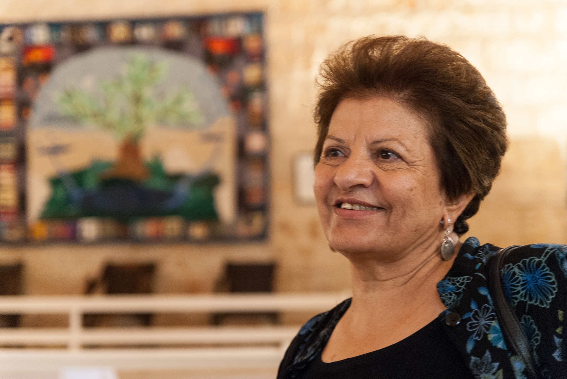 Jean Zaru, a Quaker leader and Palestinian activist in Ramallah, Palestine.