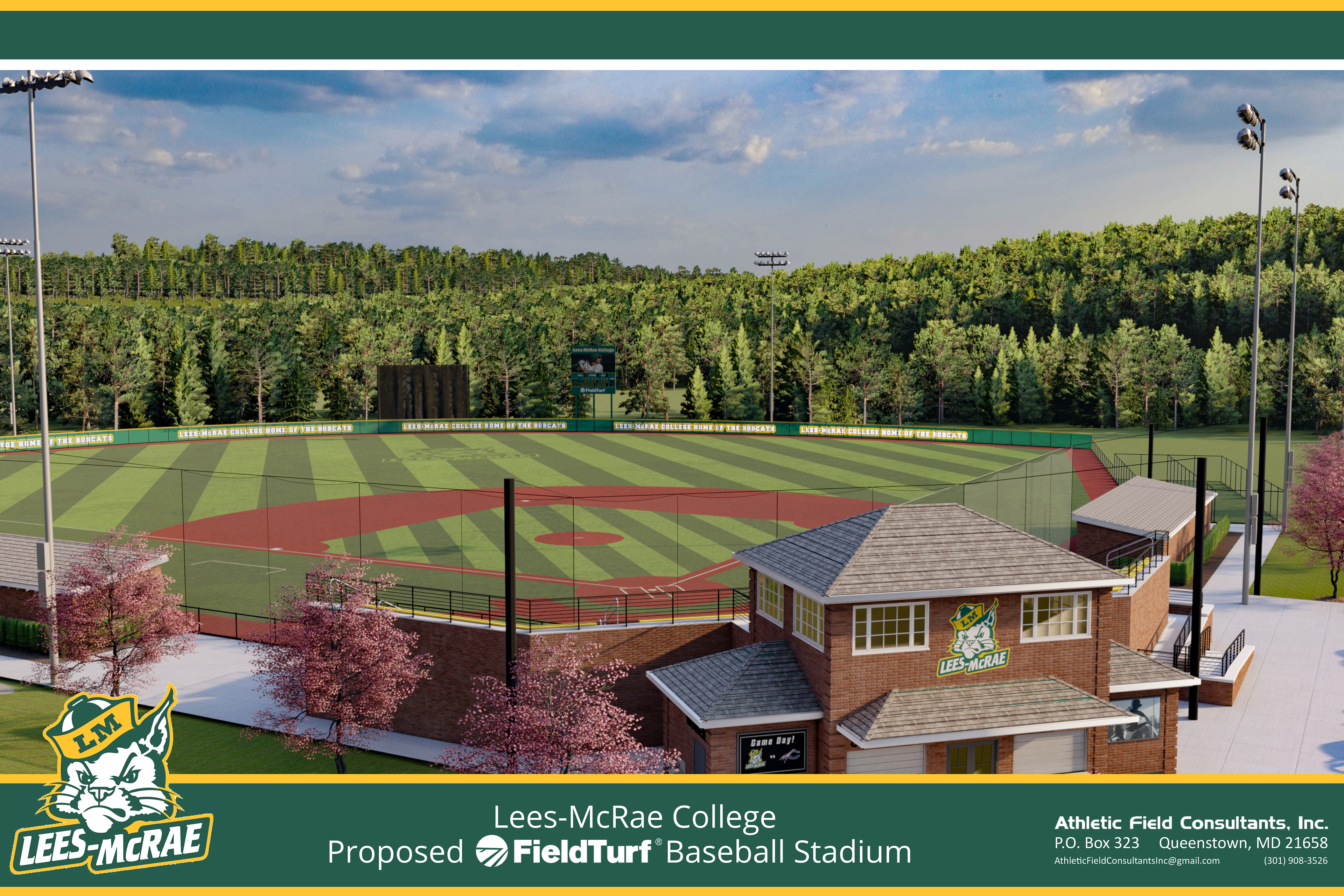 Athletic Field Consultants, Inc. - Lees-McRae College, NC - Baseball Stadium