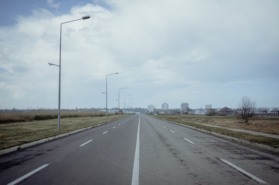 Road between Venus and Mangalia