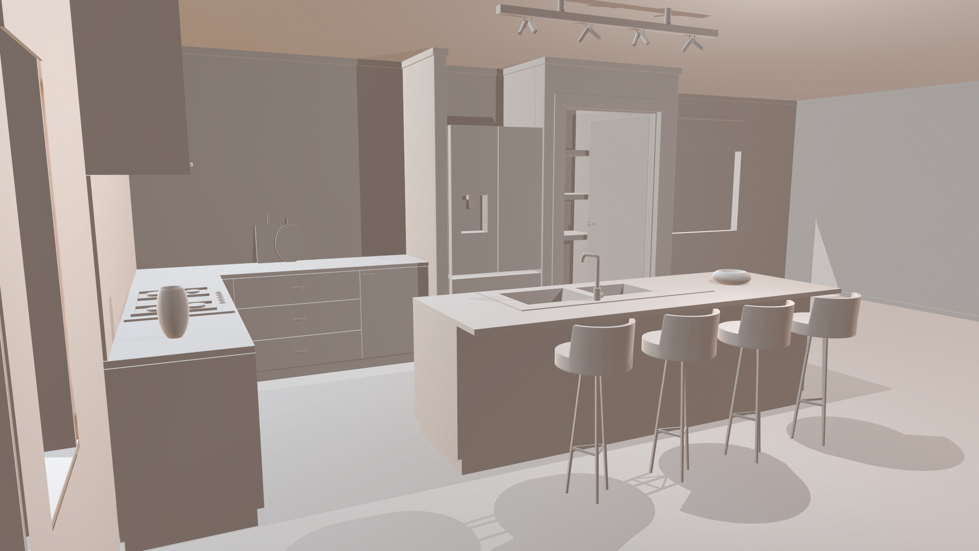 Clay Render