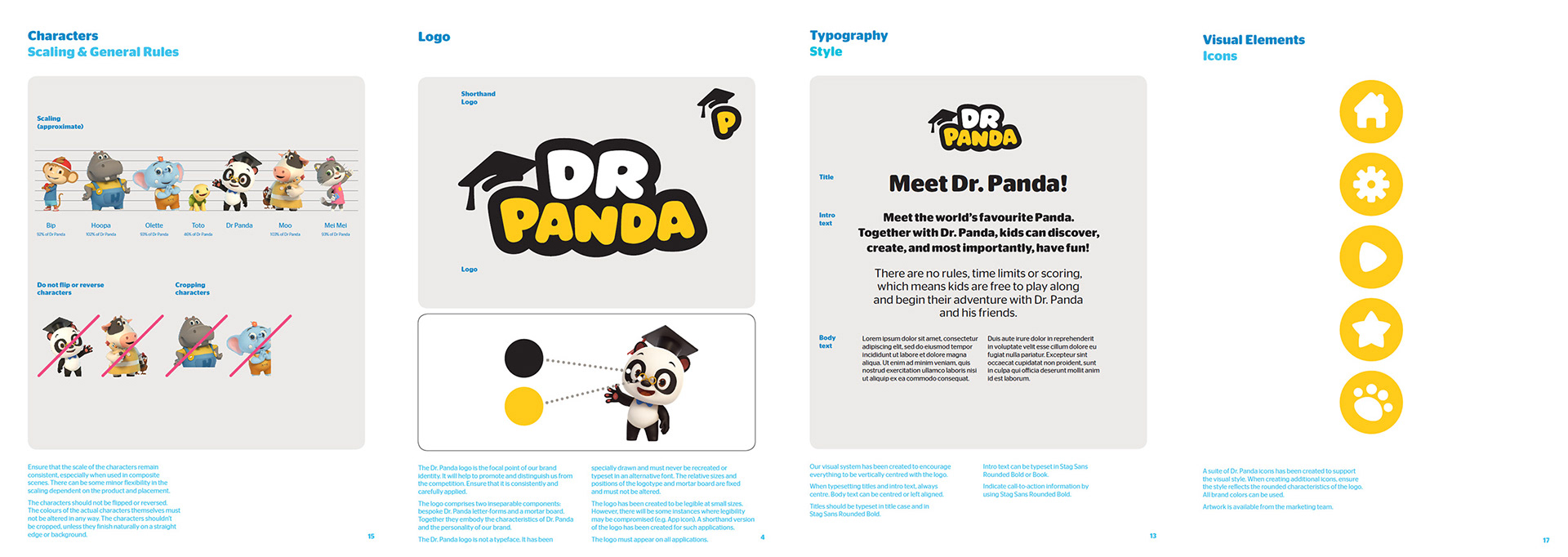 Art & Animation Direction Examples (Copyright Dr. Panda Ltd)