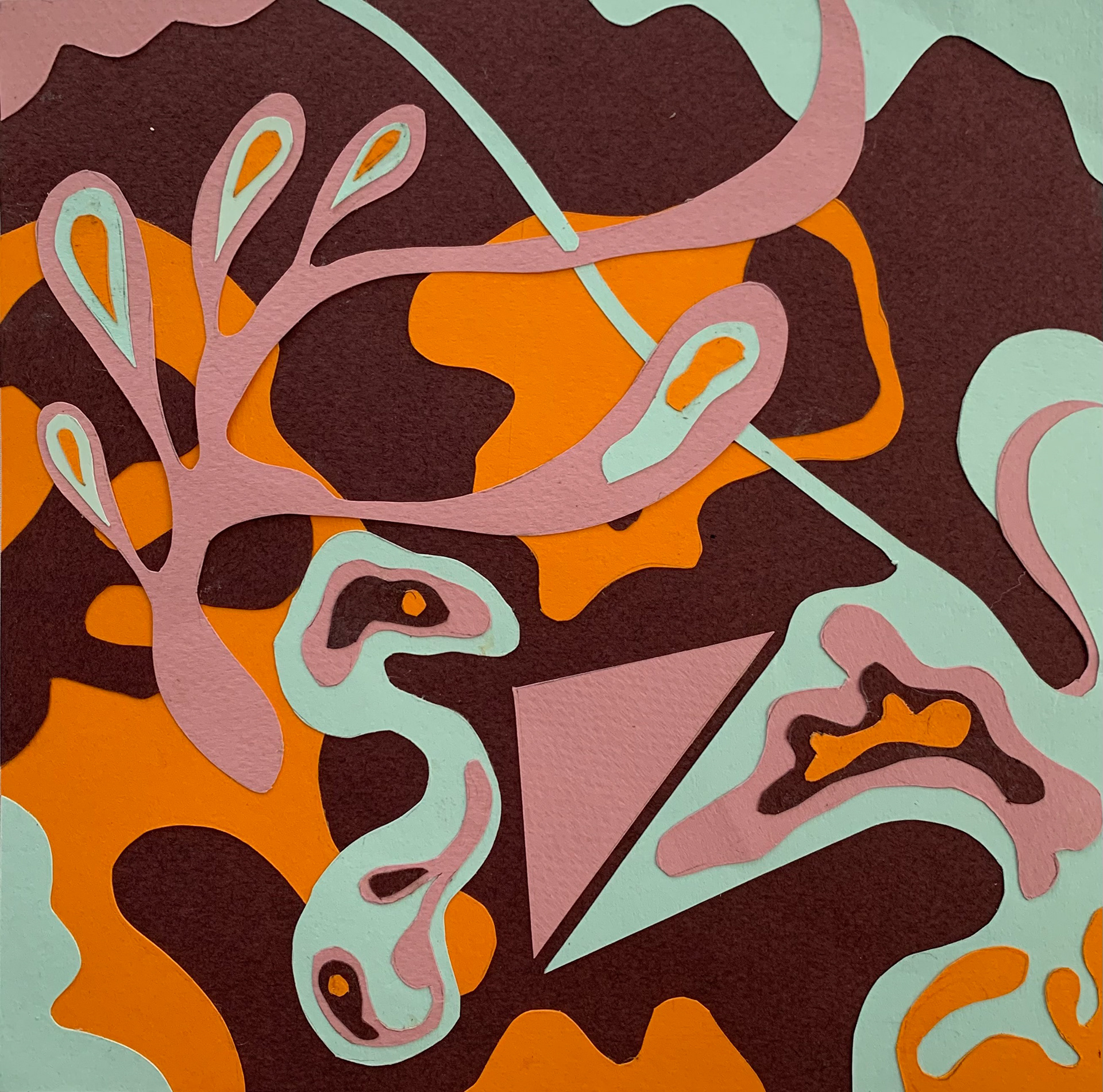 “Menelaus blue morpho” composition #2