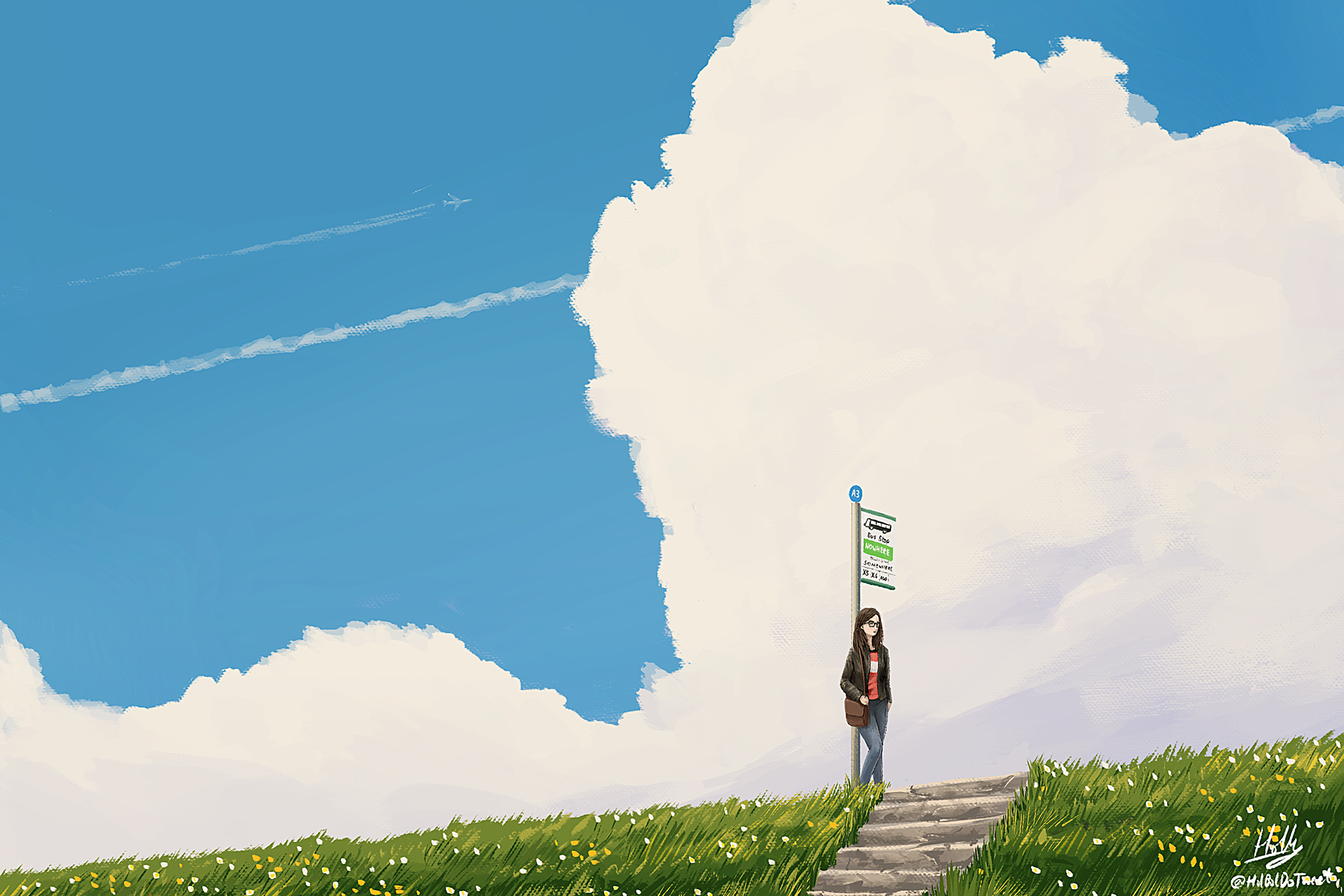 Waiting for the Bus