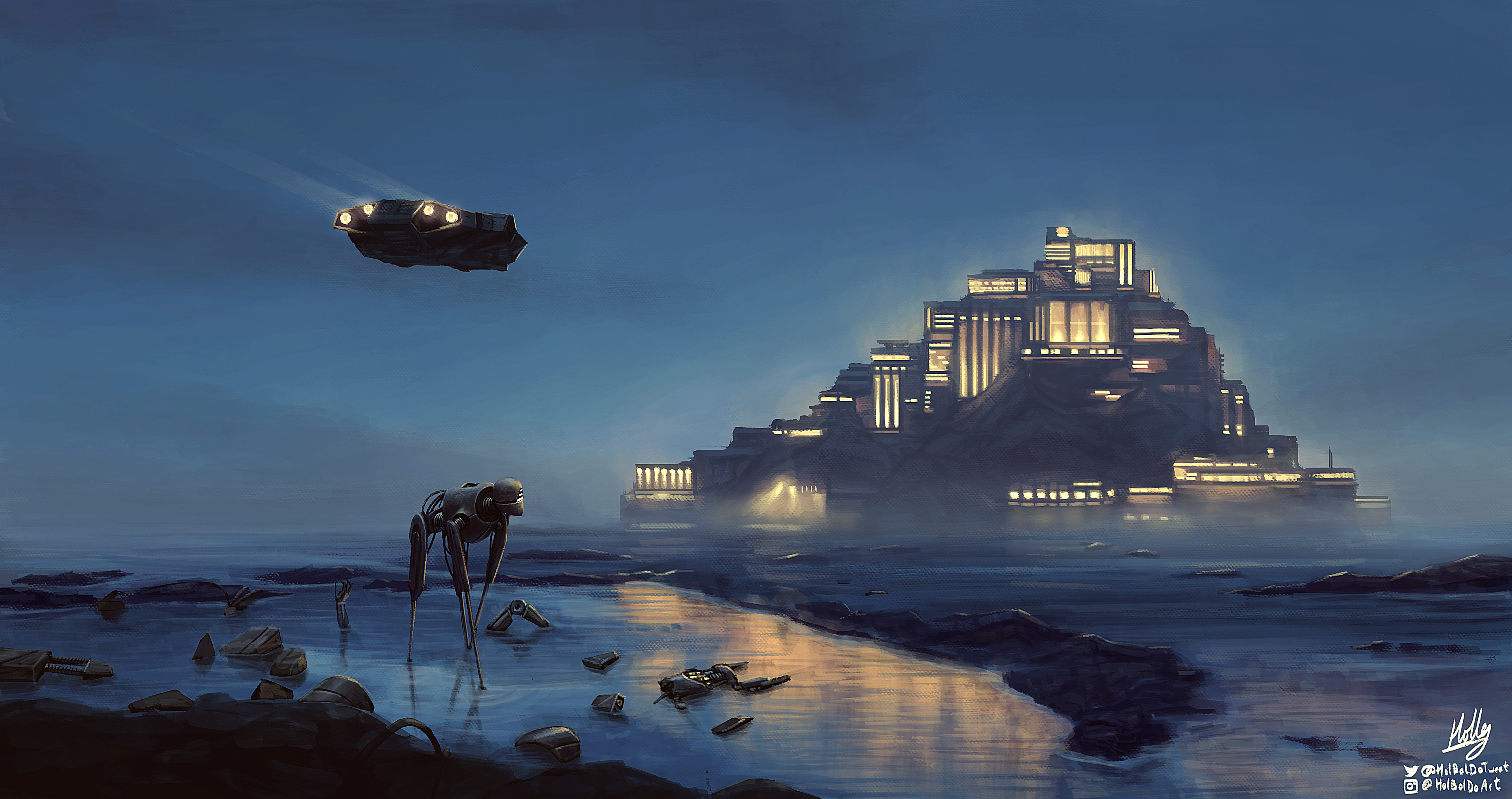 The Glowing Isle