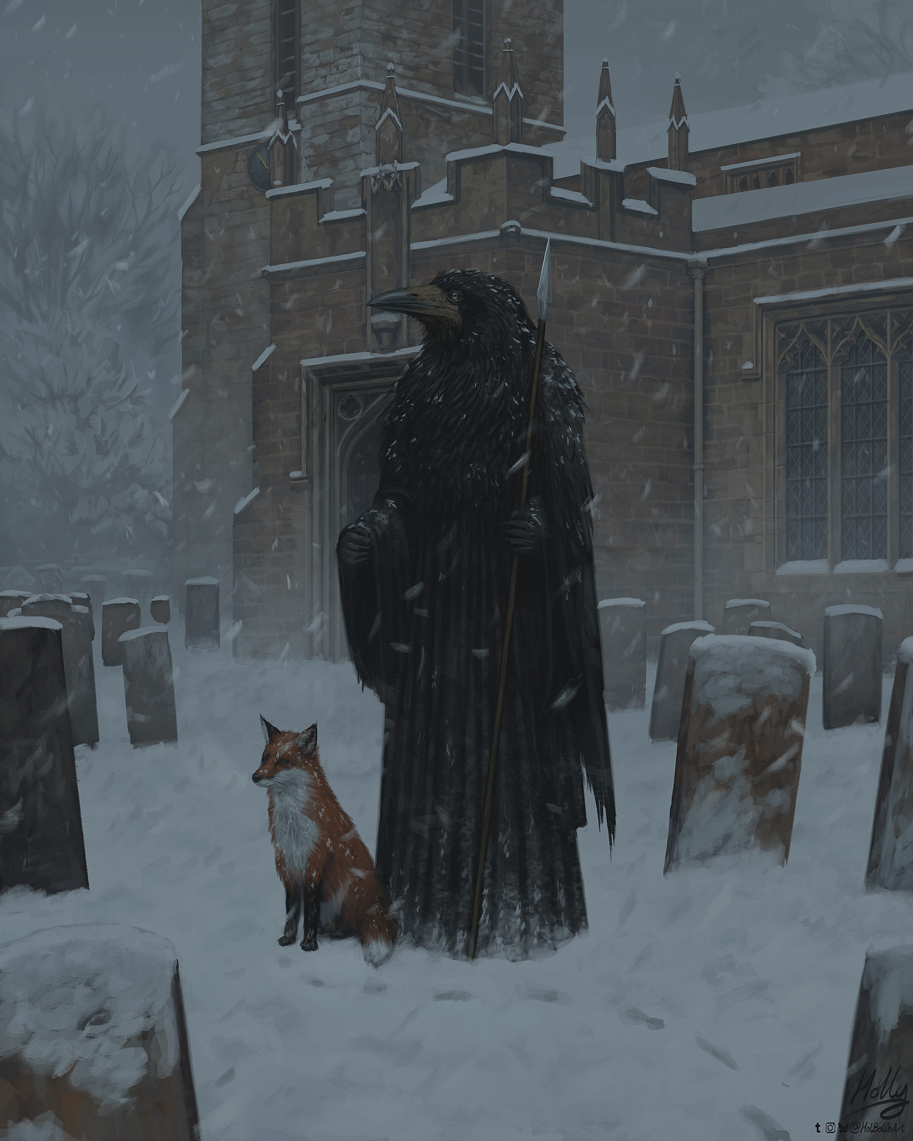 The Sentinels in the Snow