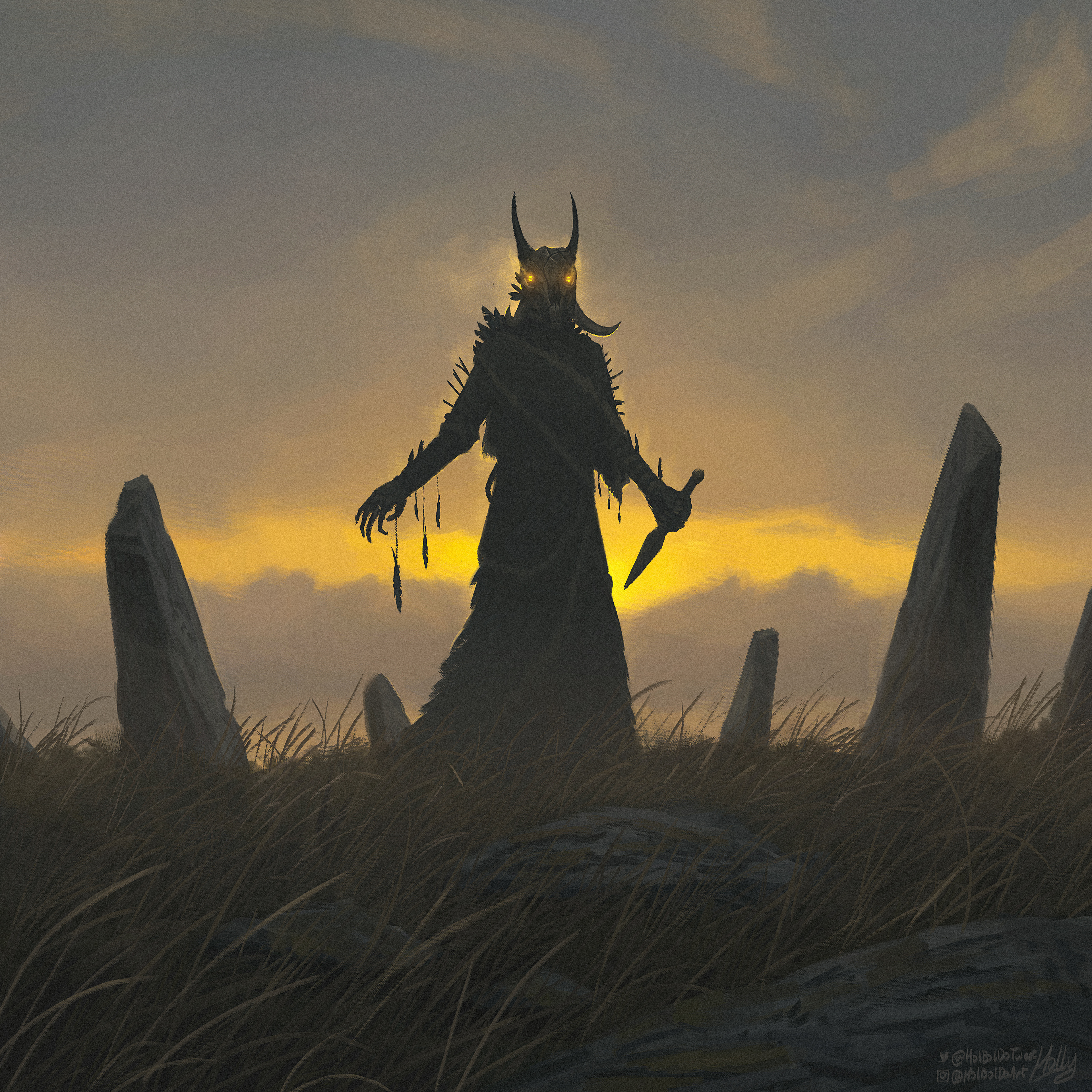 The Priestess of the Standing Stones