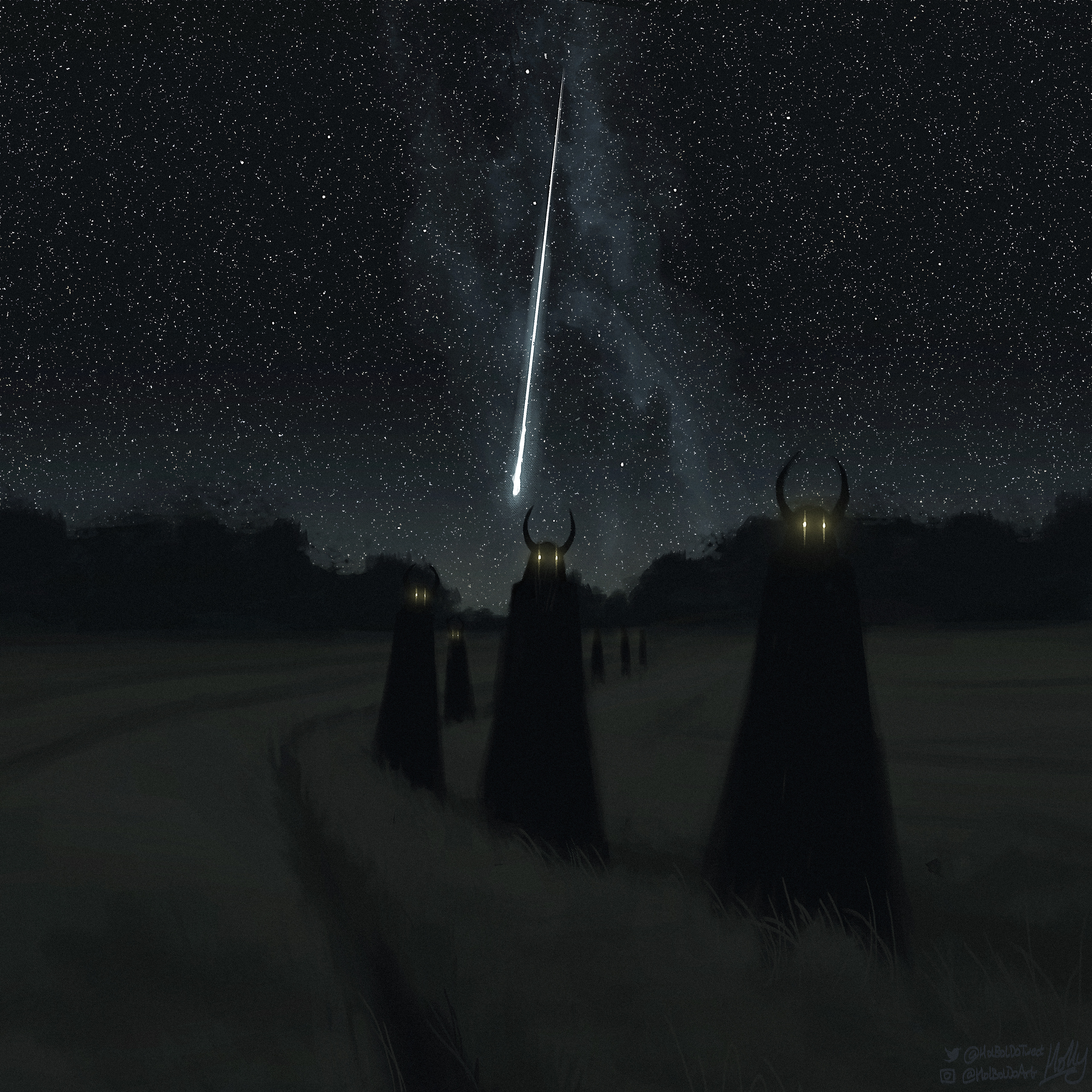 The Pilgramage Under the Falling Star