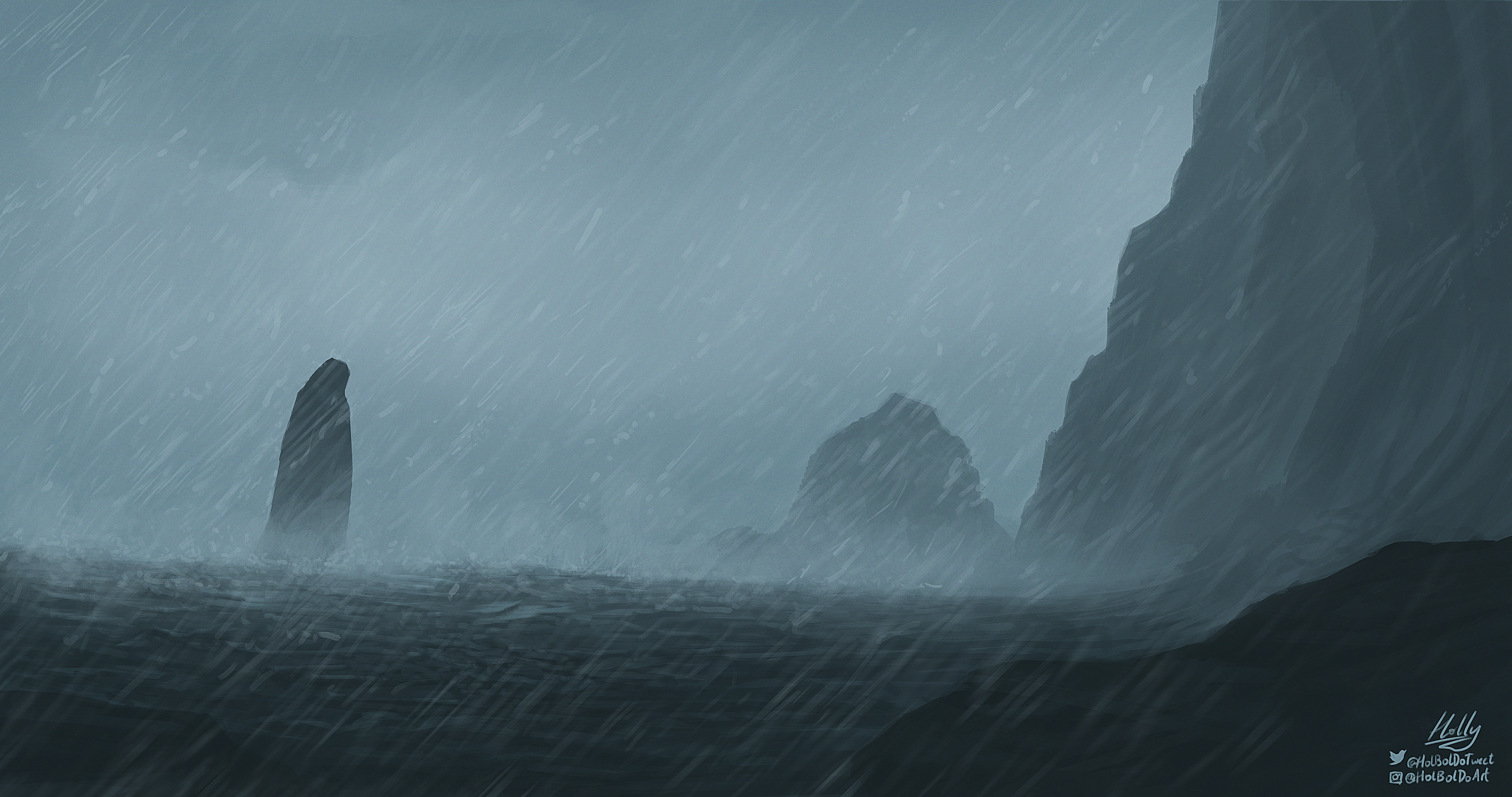Alone in the Rain