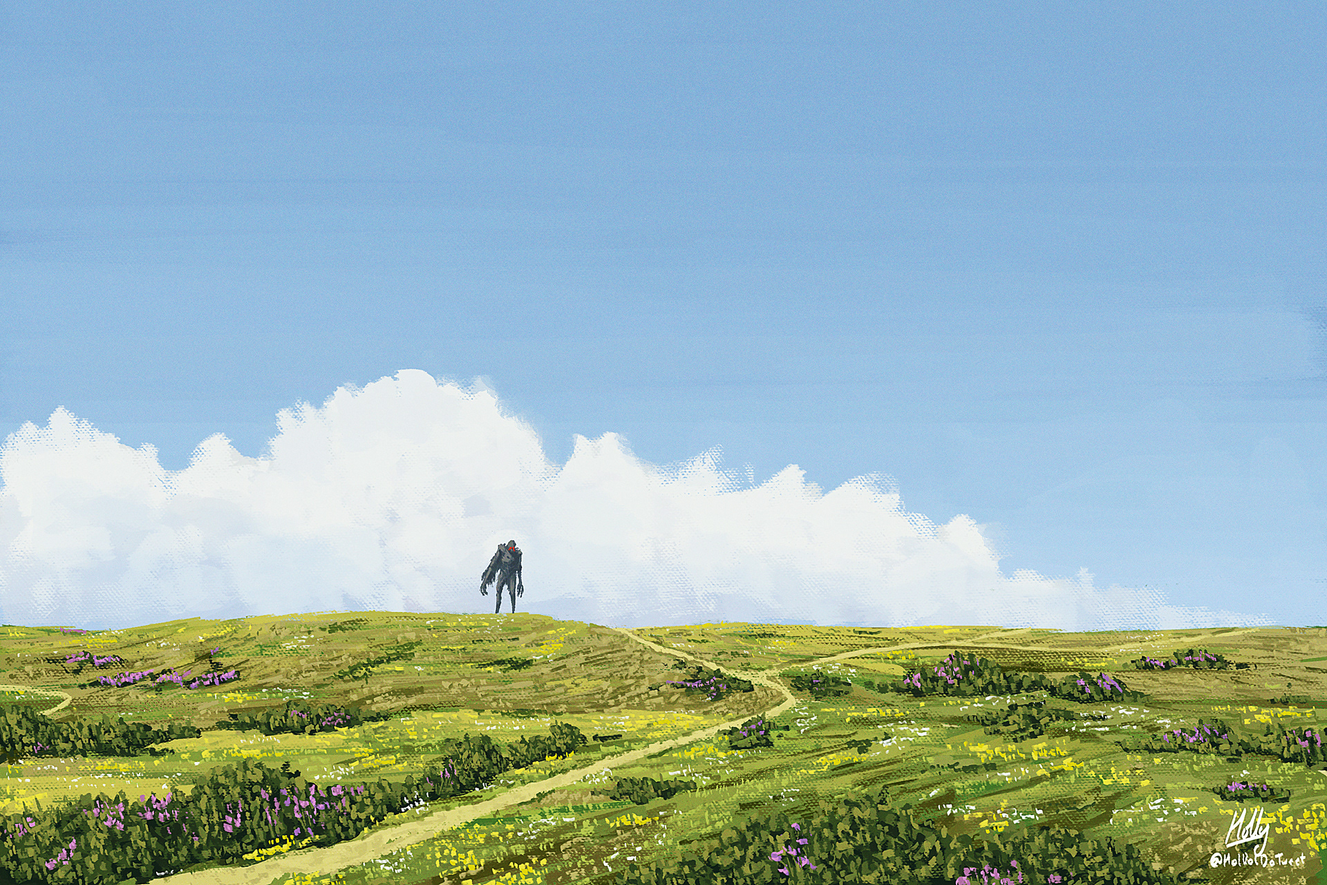 The Tall Man of the Hill