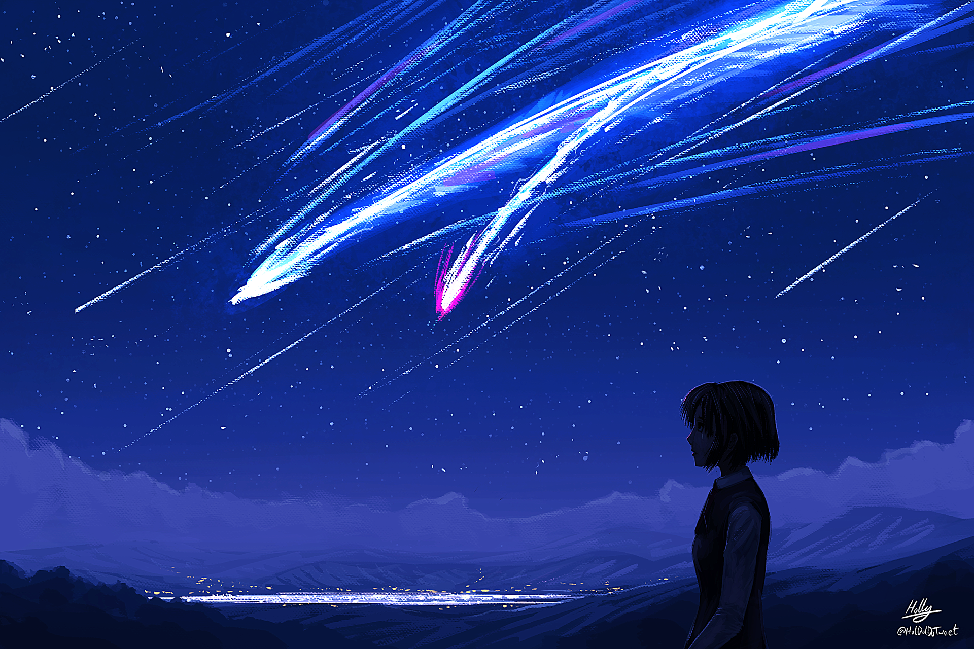 Mitsuha under the Comet