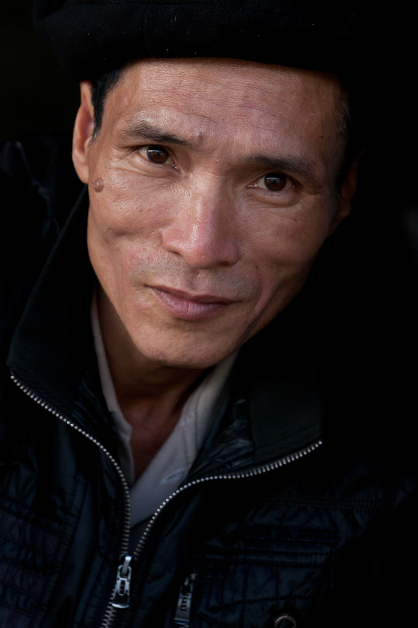 This man invited us in for tea, and gracefully posed for this portrait.