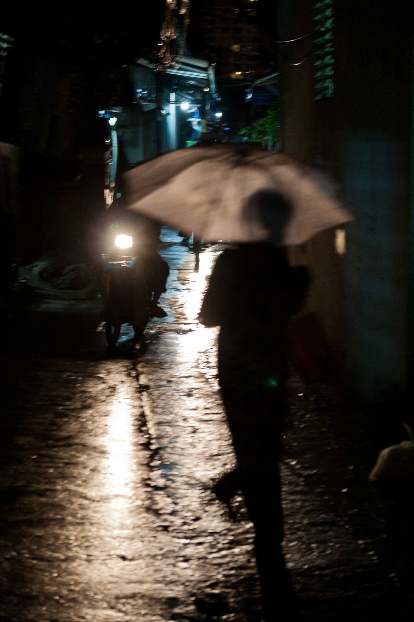 Running for shelter