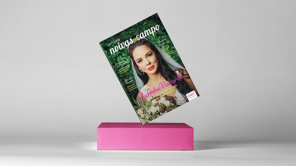 Portfólio Anuário Noivas no Campo