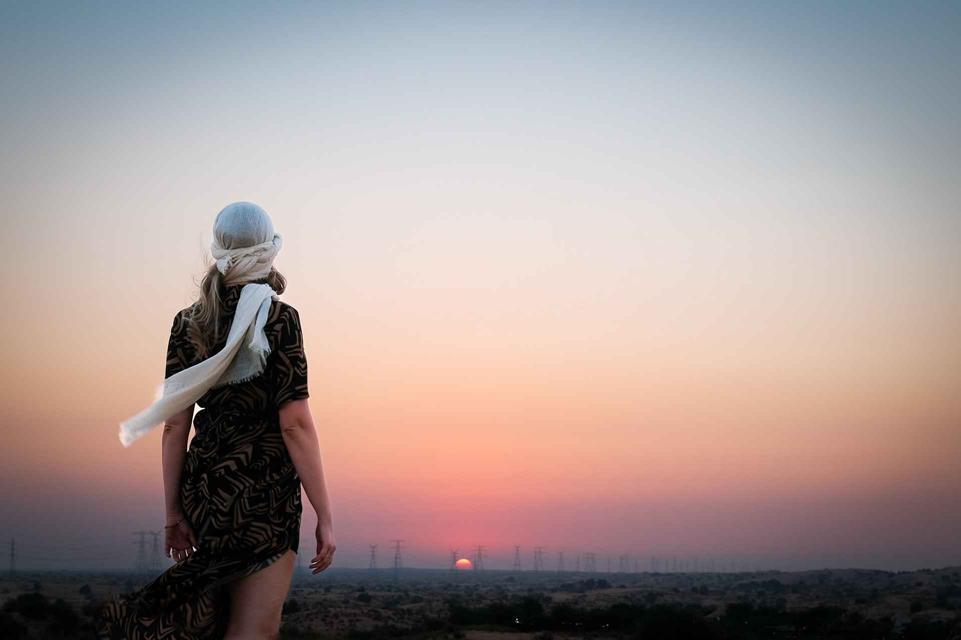 Sunset in Dubai