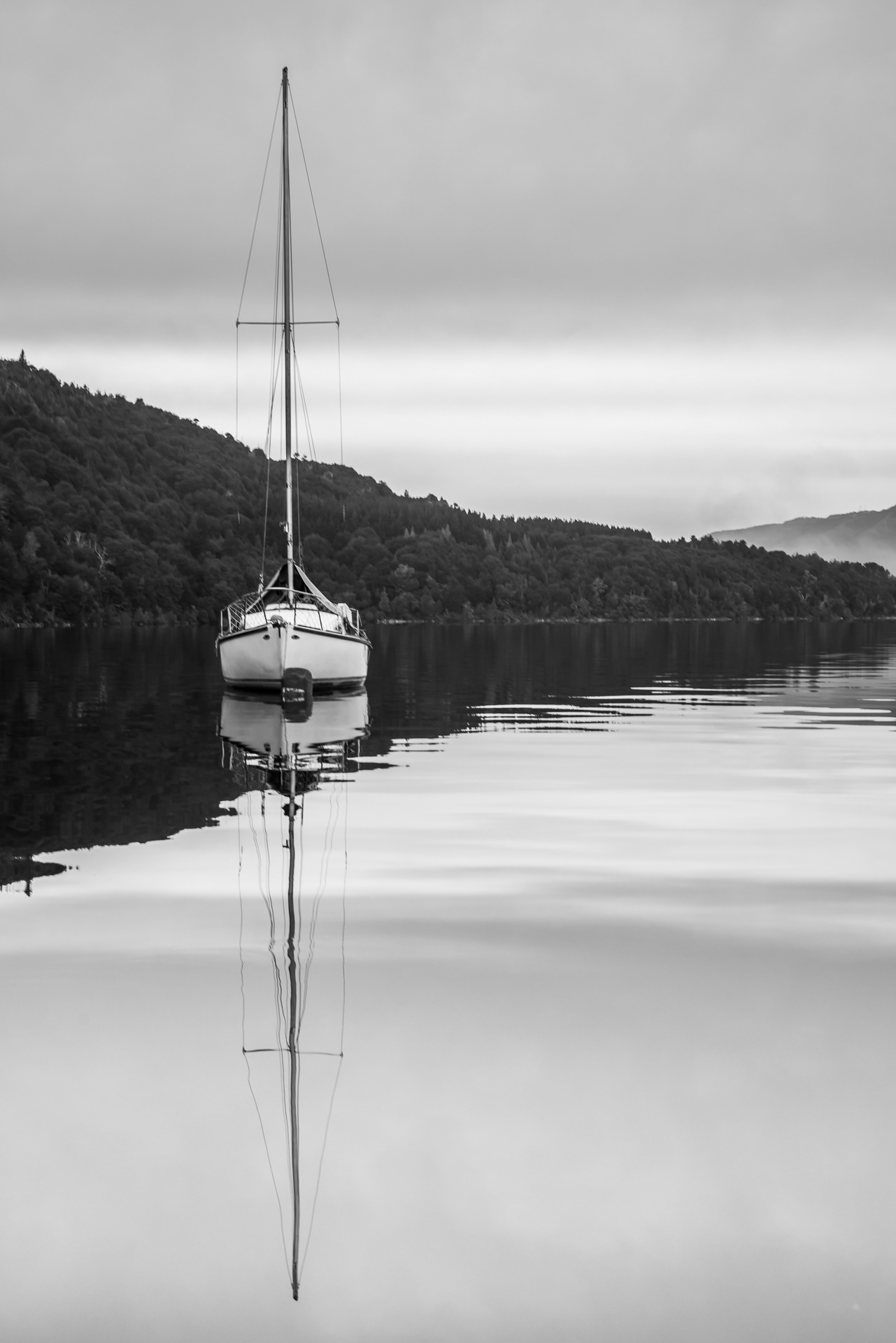 Reflejos de un velero