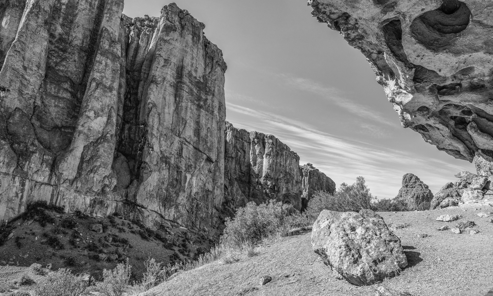 Formaciones en Piedra Parada