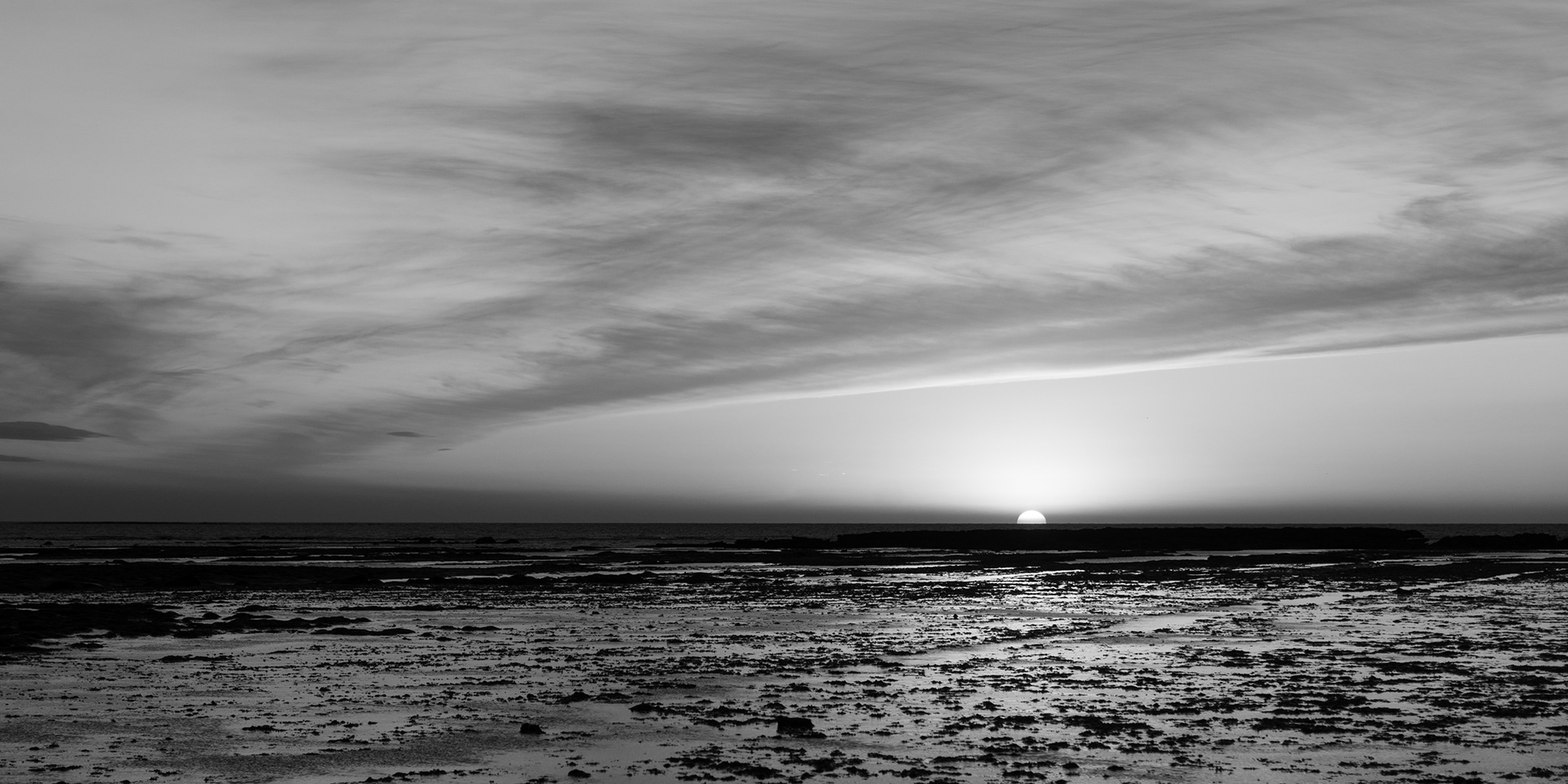 Amanecer en costa atlántica