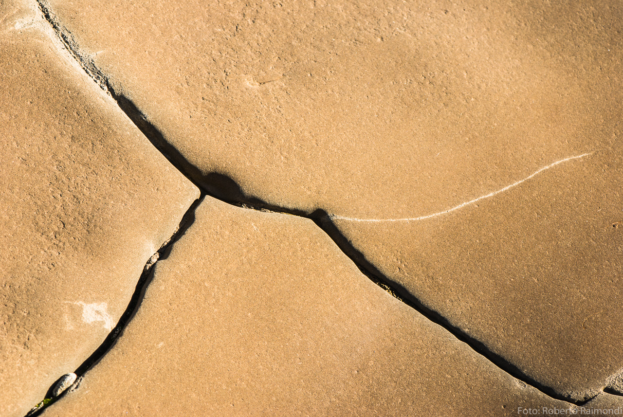 Líneas en arenisca