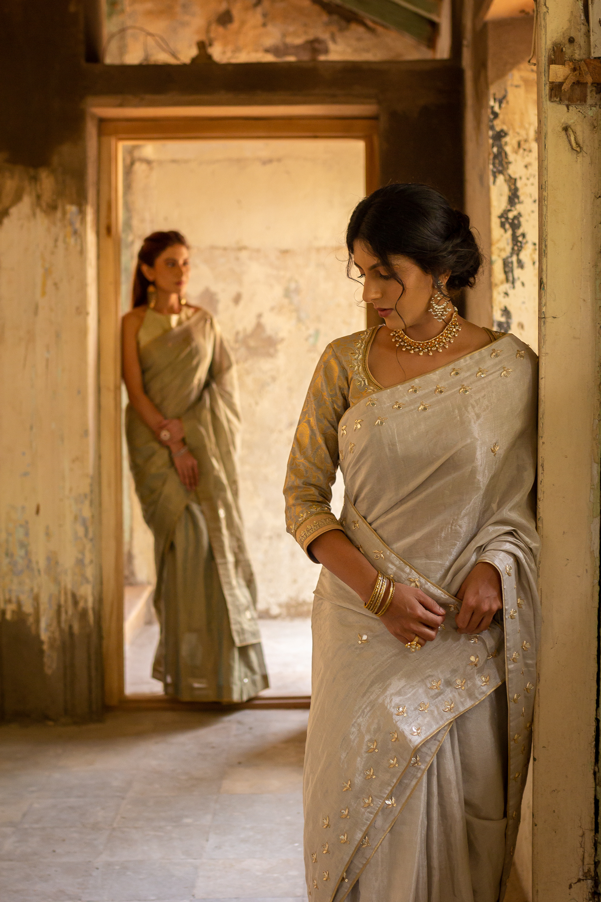 women in sarees