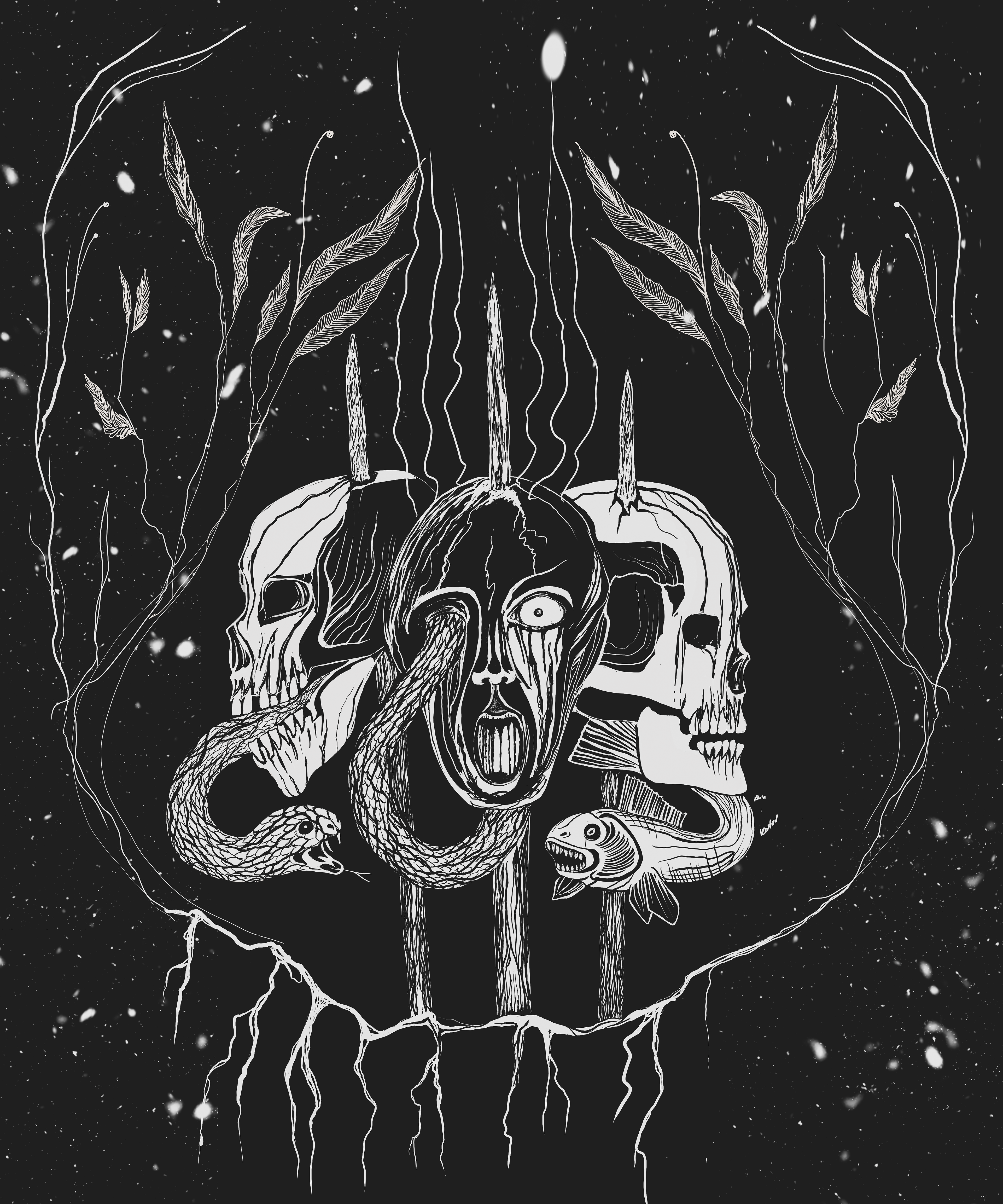 Strange Shores (for Post-Black Metal Band "MOOR")