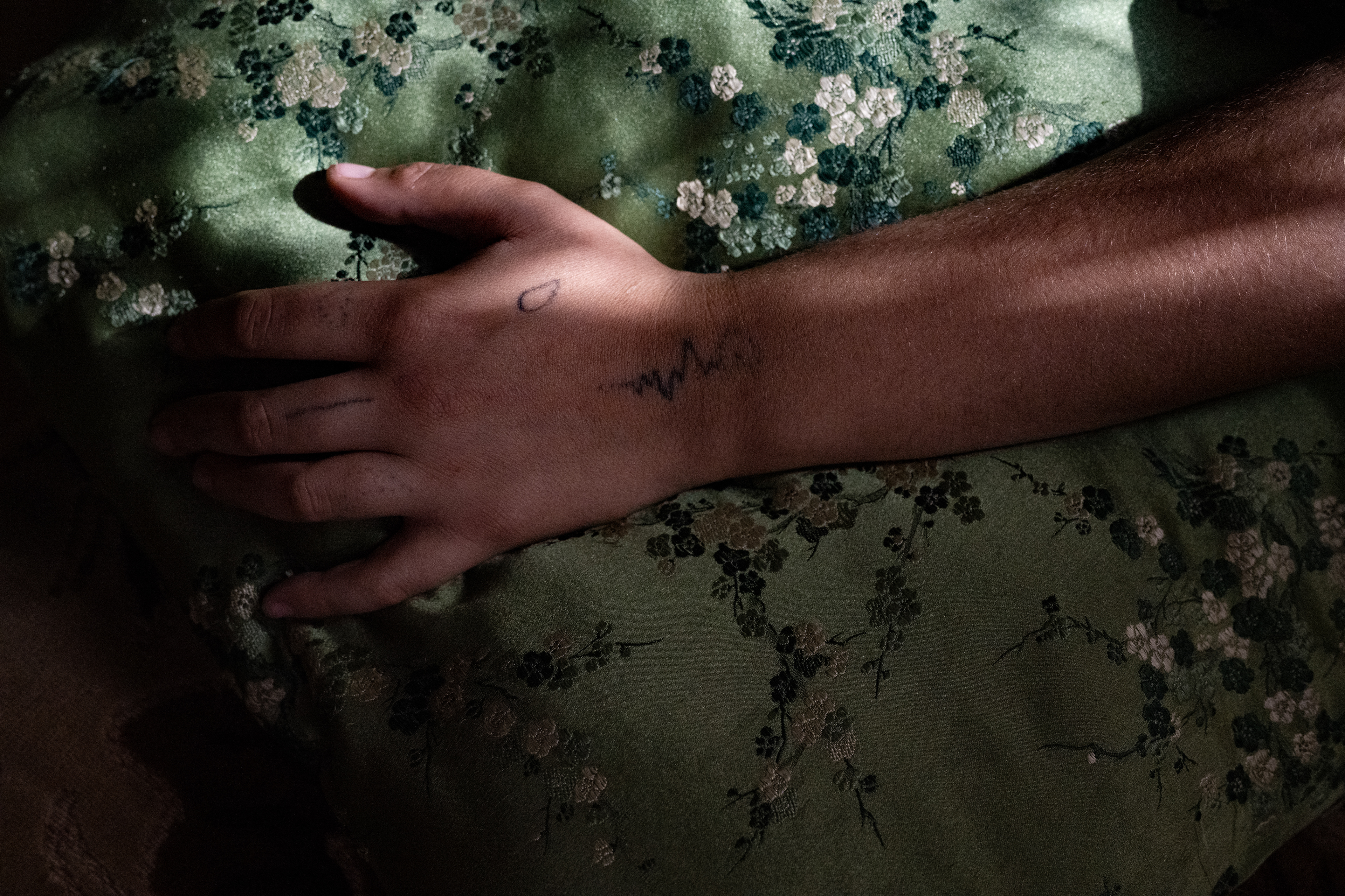 tatouages faits en foyer
