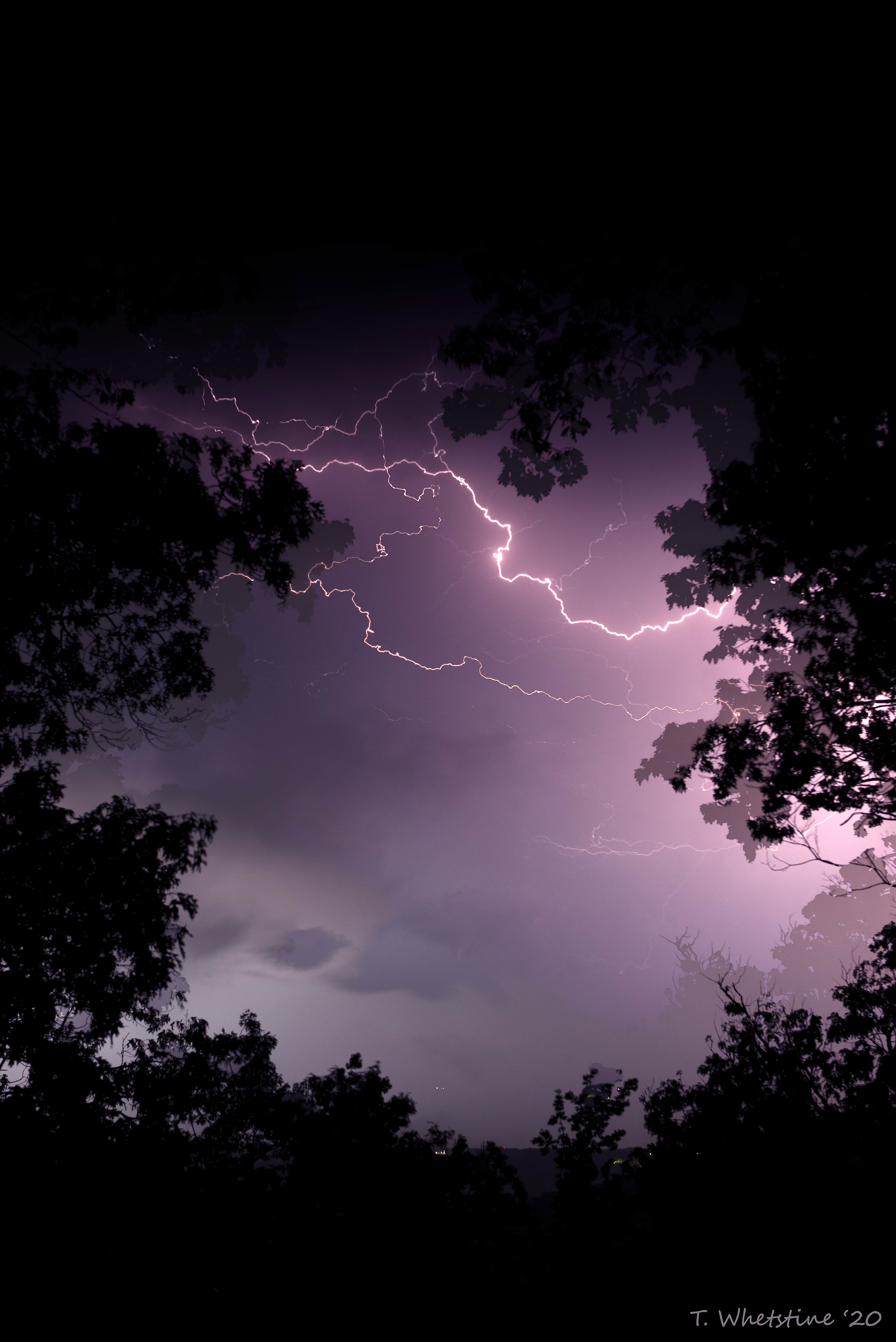 Shot from my bedroom window.