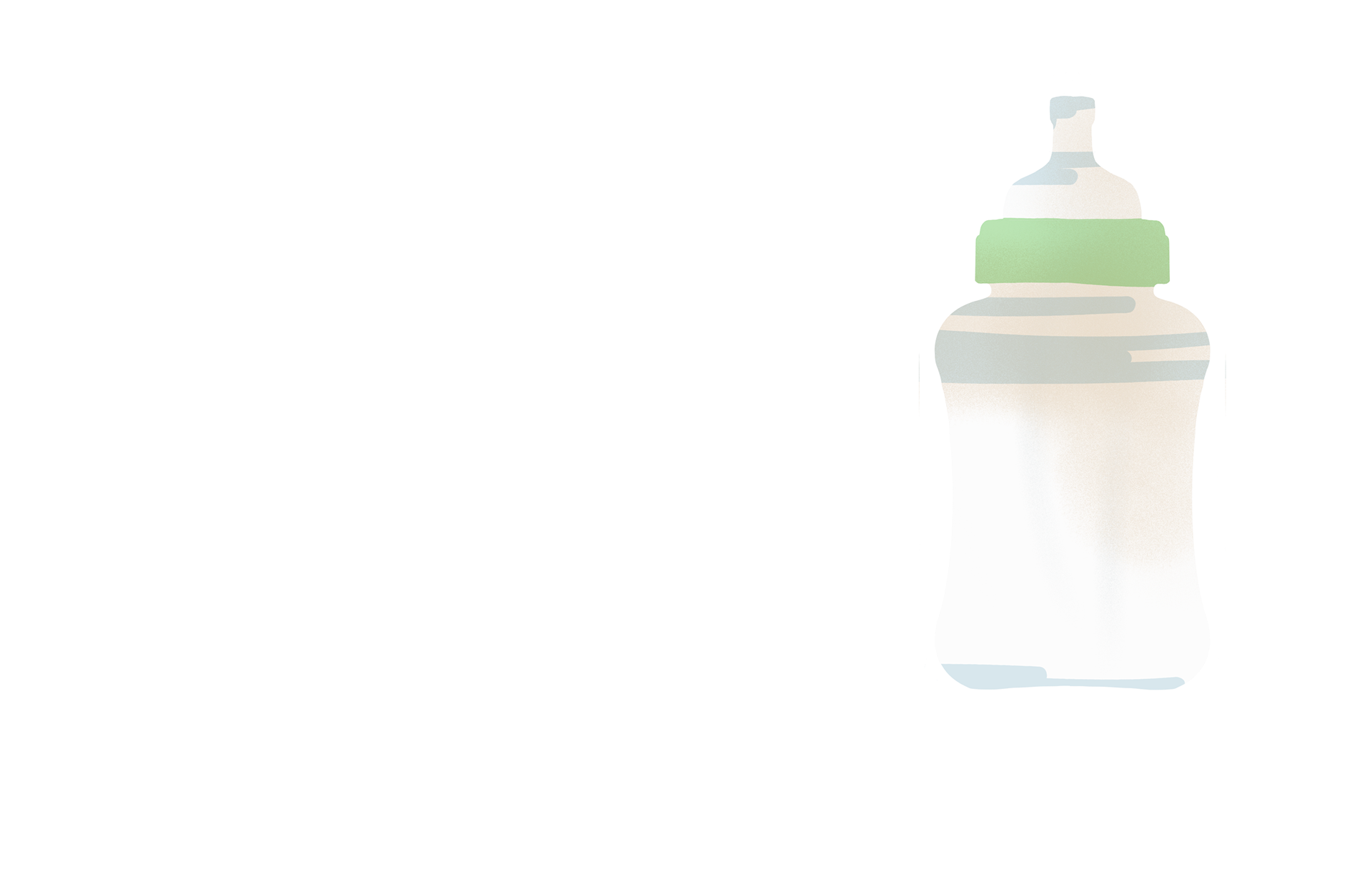 baby bottle illustration