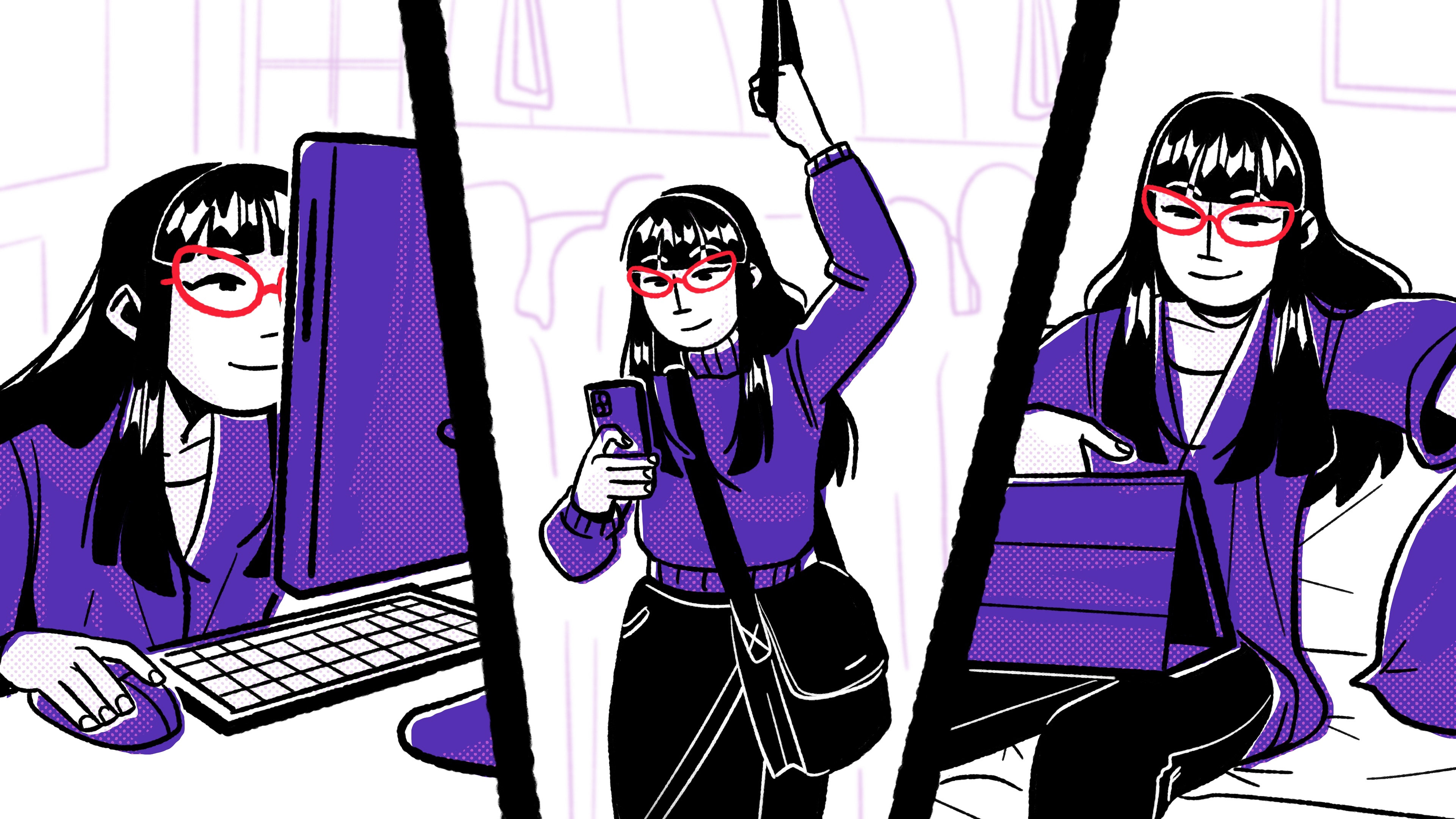 An image for the comicbook-style founder video.