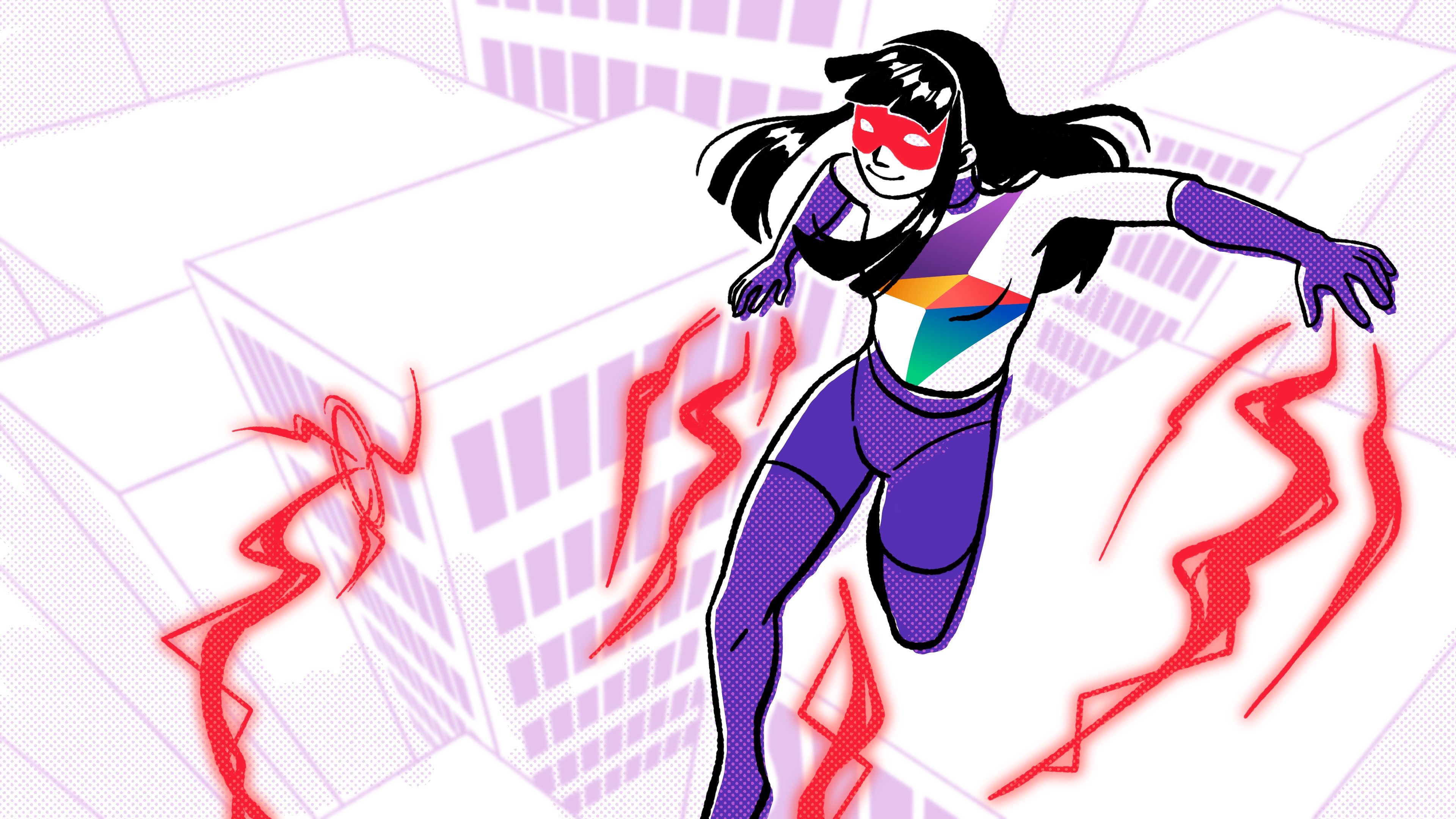An image for the comicbook-style founder video.