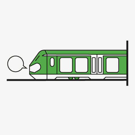 Die Stimme der Bahn zu sein