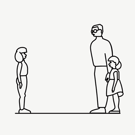 Sich in den Vater einer Schulkameradin zu verlieben